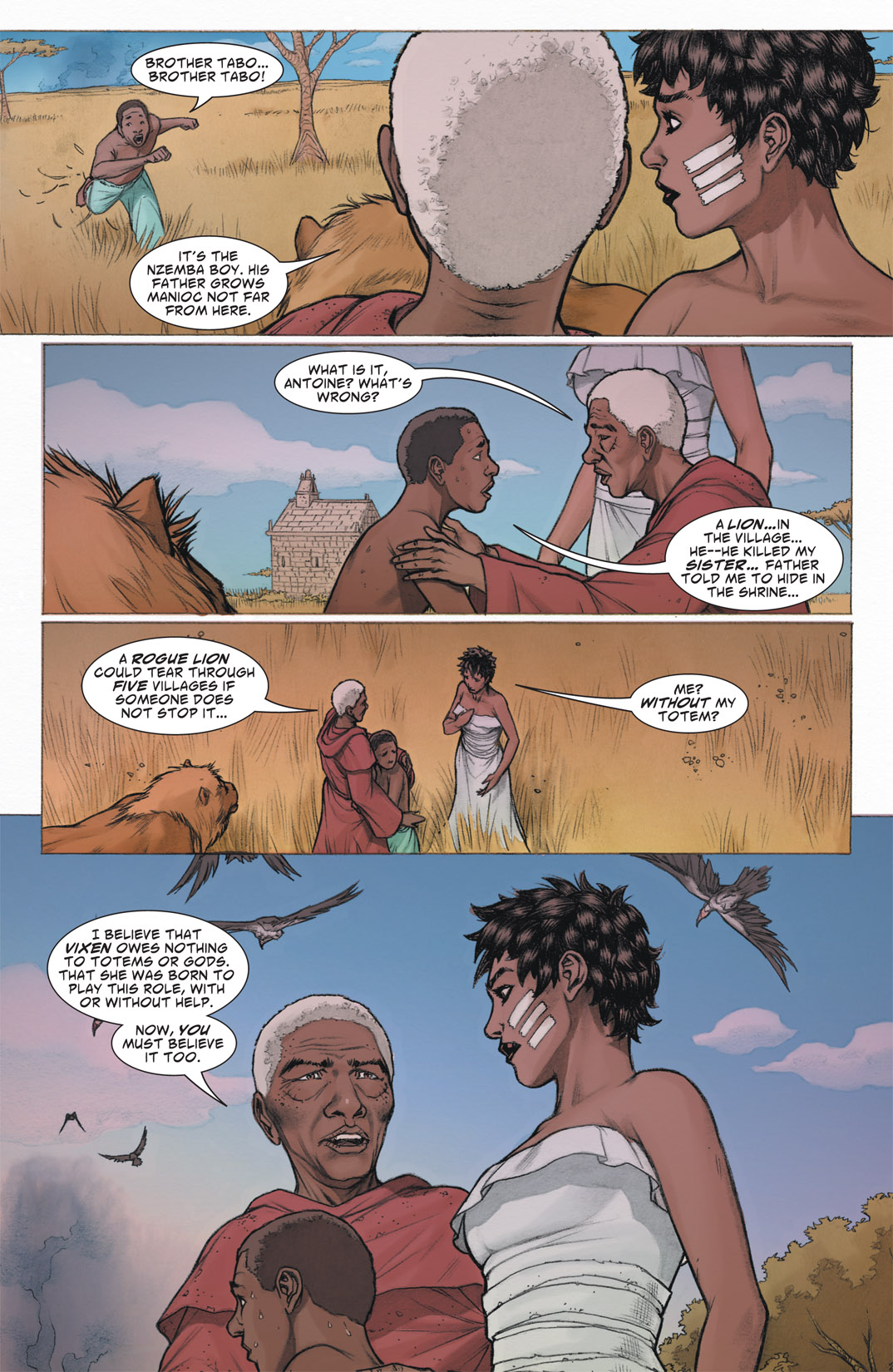 Read online Vixen: Return of the Lion comic -  Issue #3 - 23