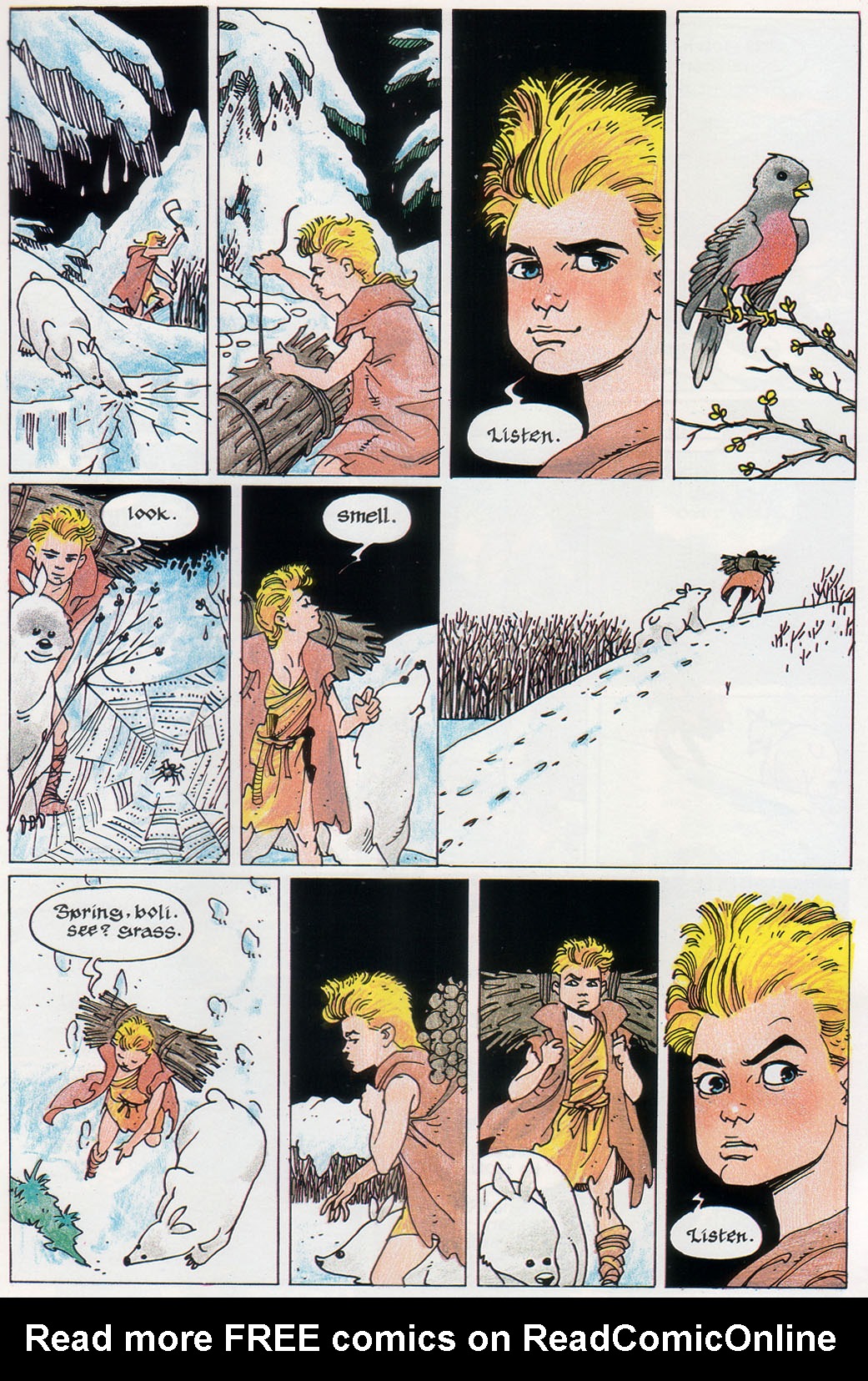 Read online Marvel Graphic Novel comic -  Issue #44 - Ax - 7