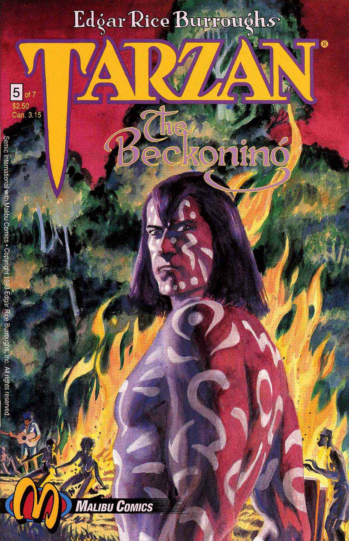 Read online Tarzan: The Beckoning comic -  Issue #5 - 1