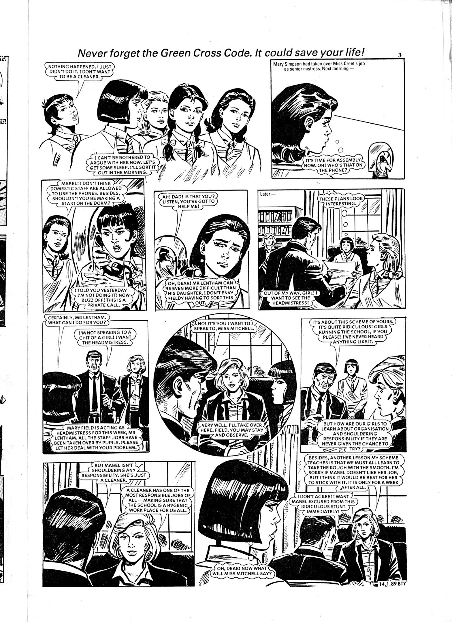 Read online Bunty comic -  Issue #1618 - 3