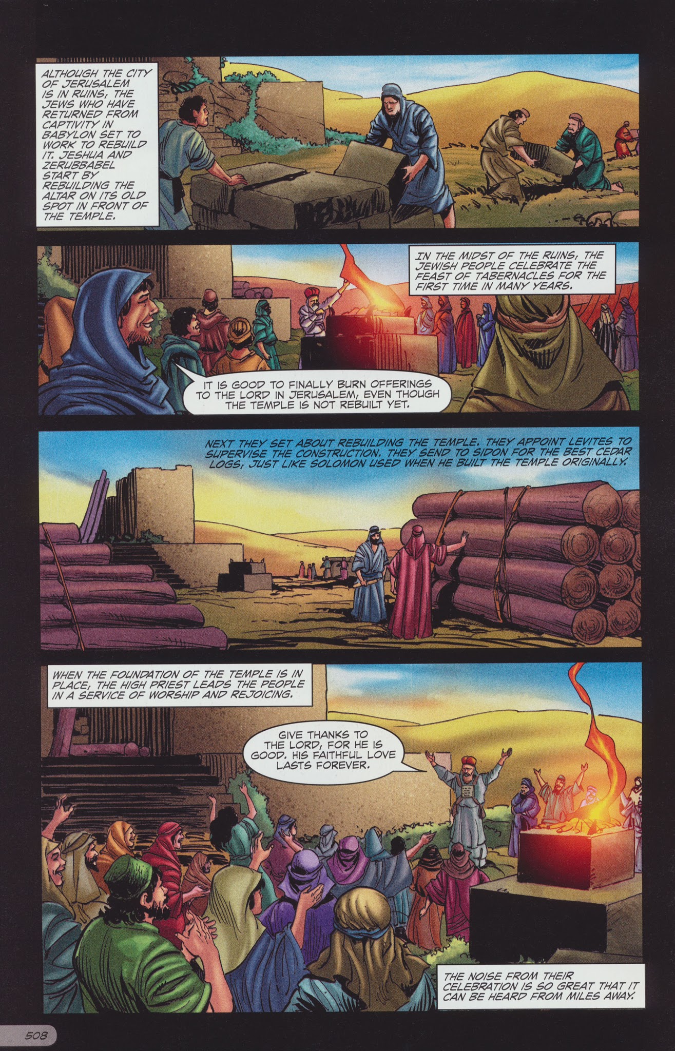 Read online The Action Bible comic -  Issue # TPB 2 - 131