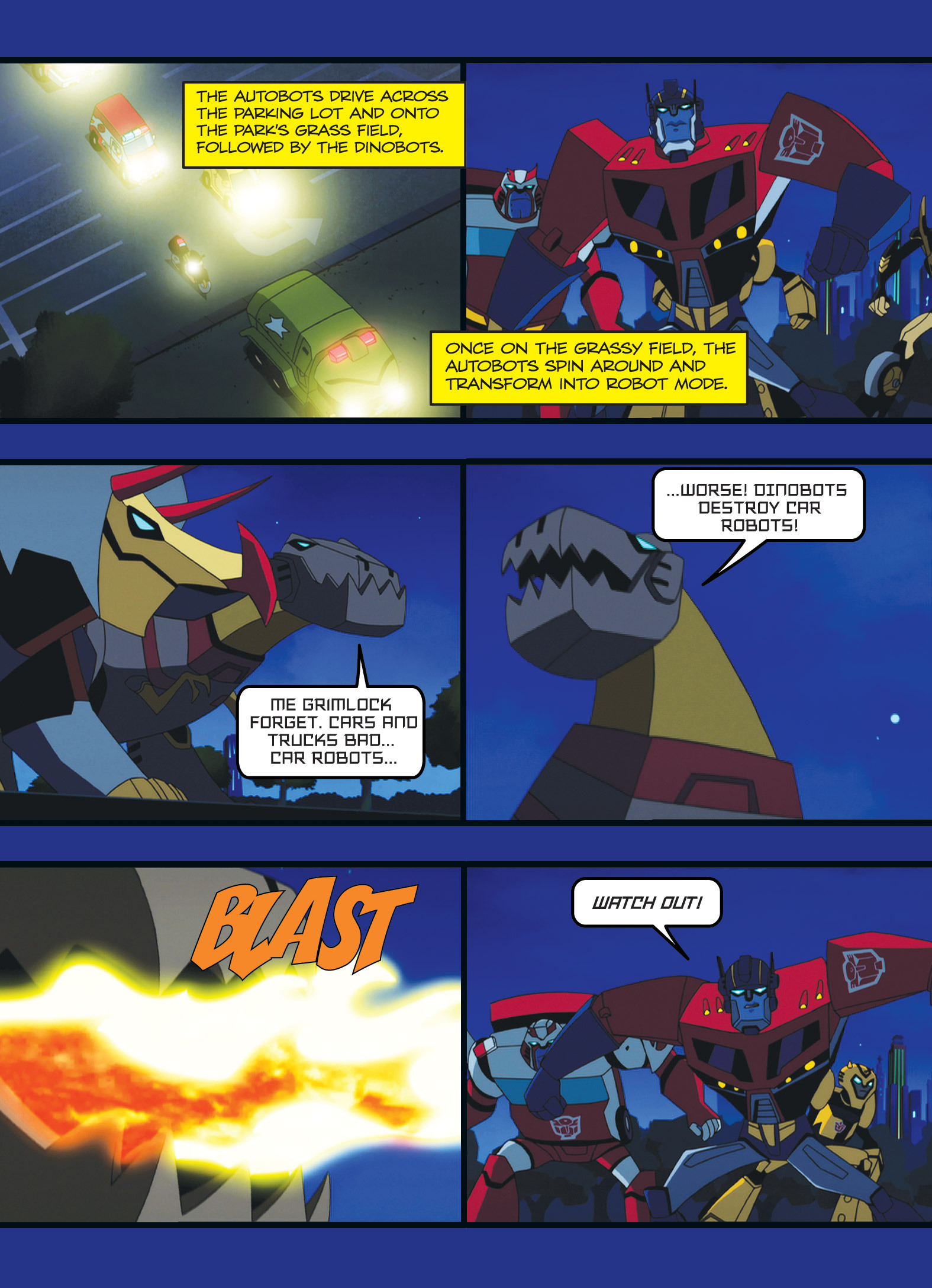 Read online Transformers Animated comic -  Issue #2 - 100