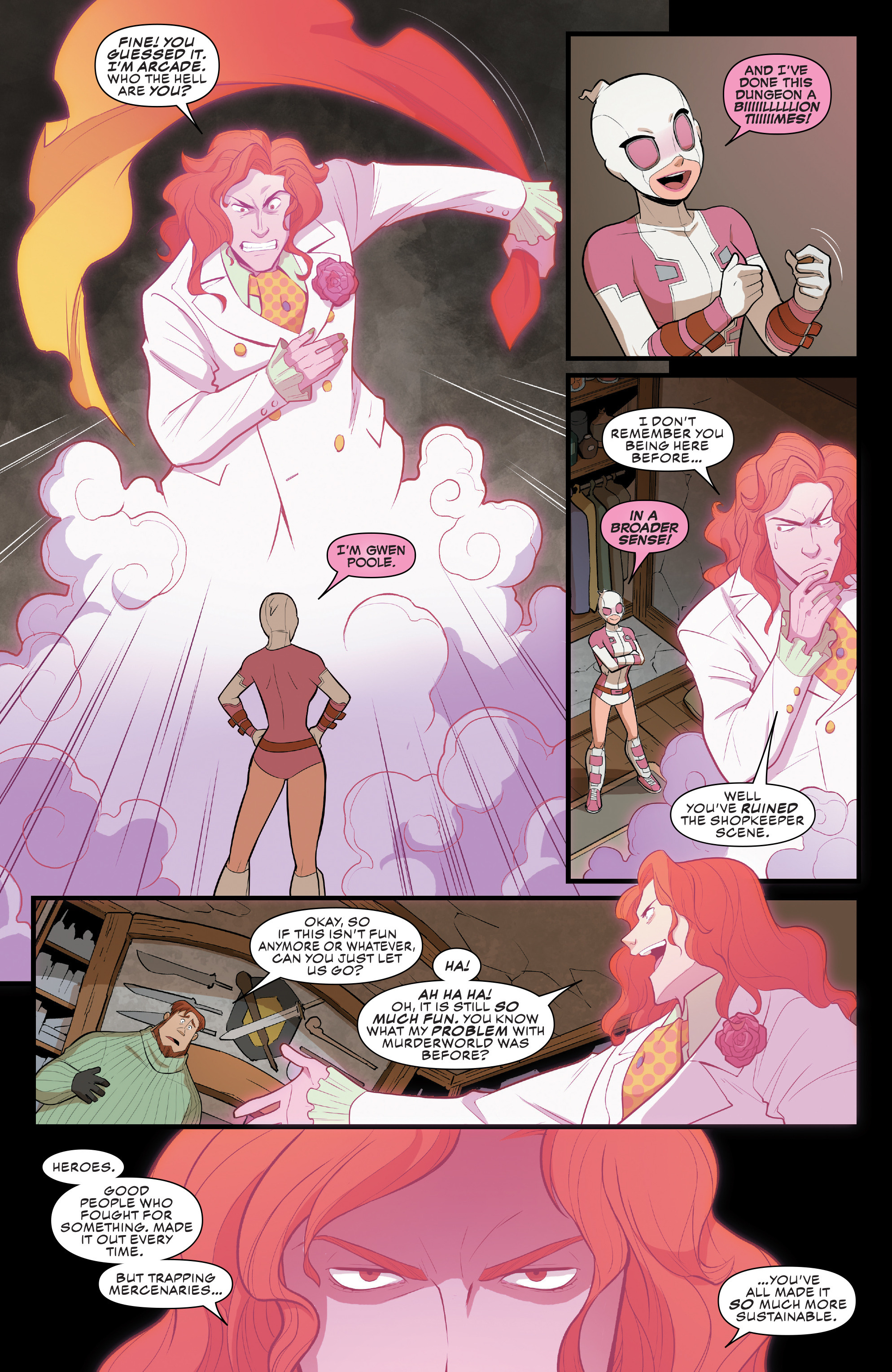 Read online The Unbelievable Gwenpool comic -  Issue #12 - 16