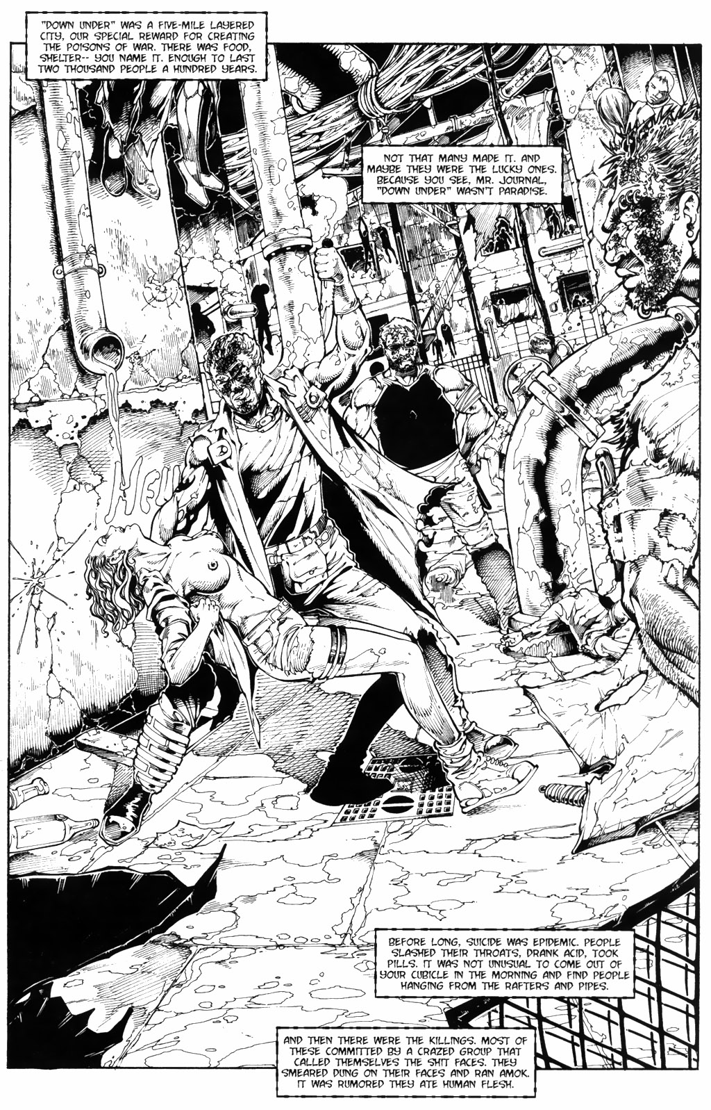 Read online Joe R. Lansdale's By Bizarre Hands comic -  Issue #4 - 9