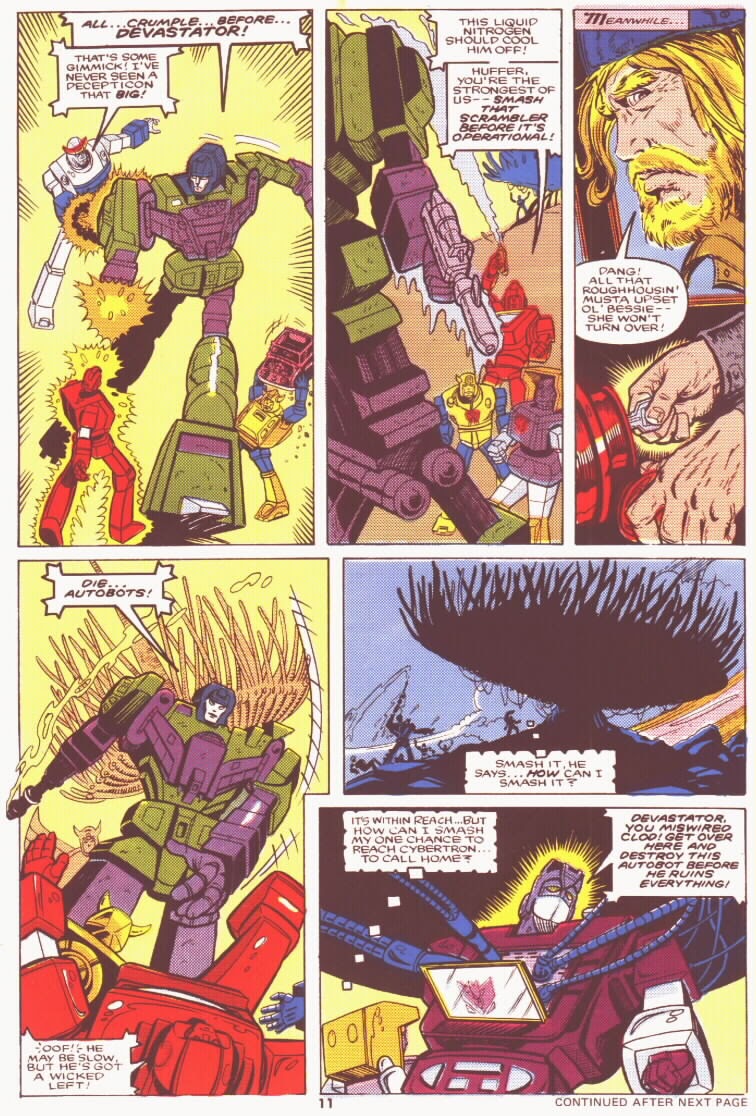 Read online The Transformers (UK) comic -  Issue #36 - 9