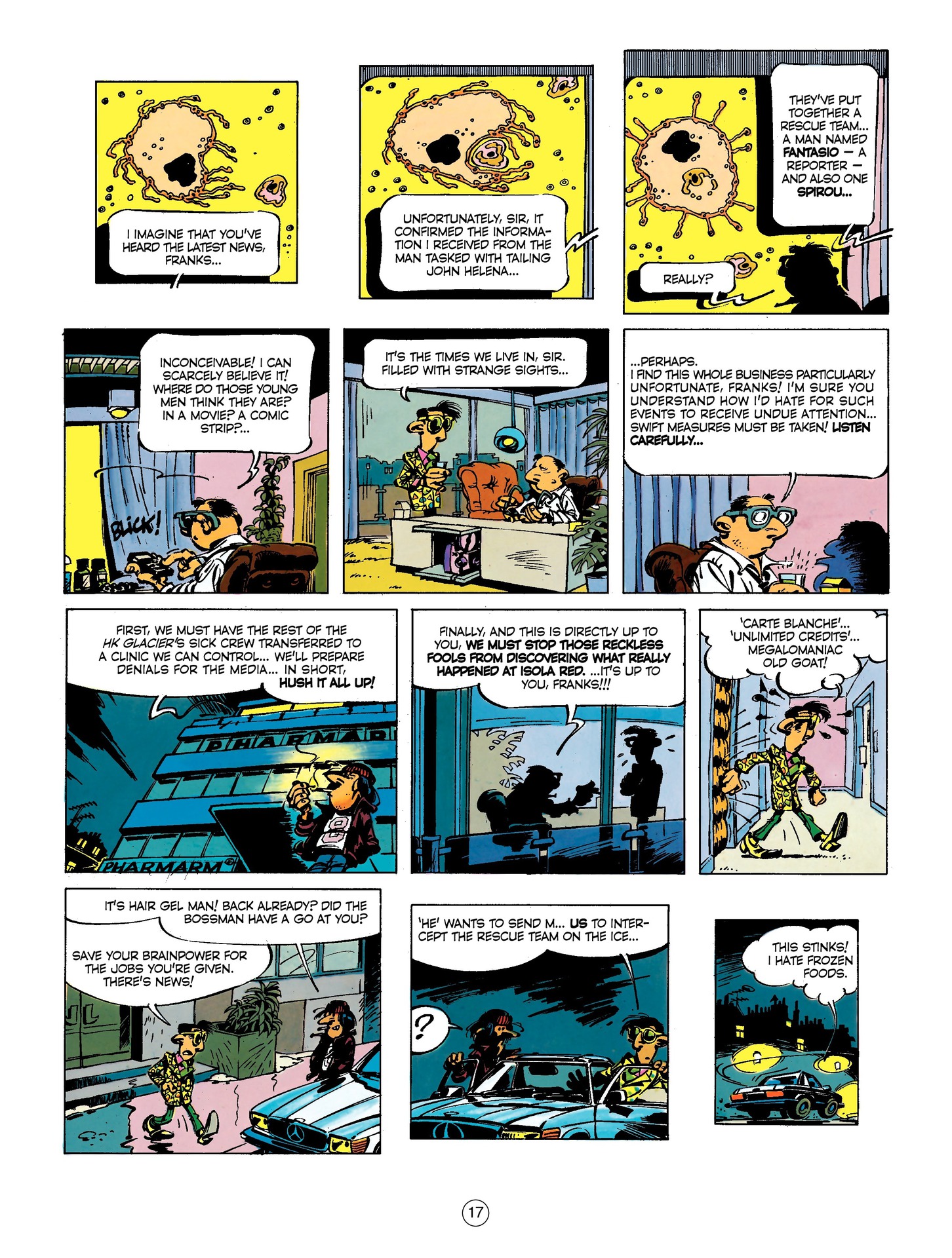 Read online Spirou & Fantasio (2009) comic -  Issue #10 - 17