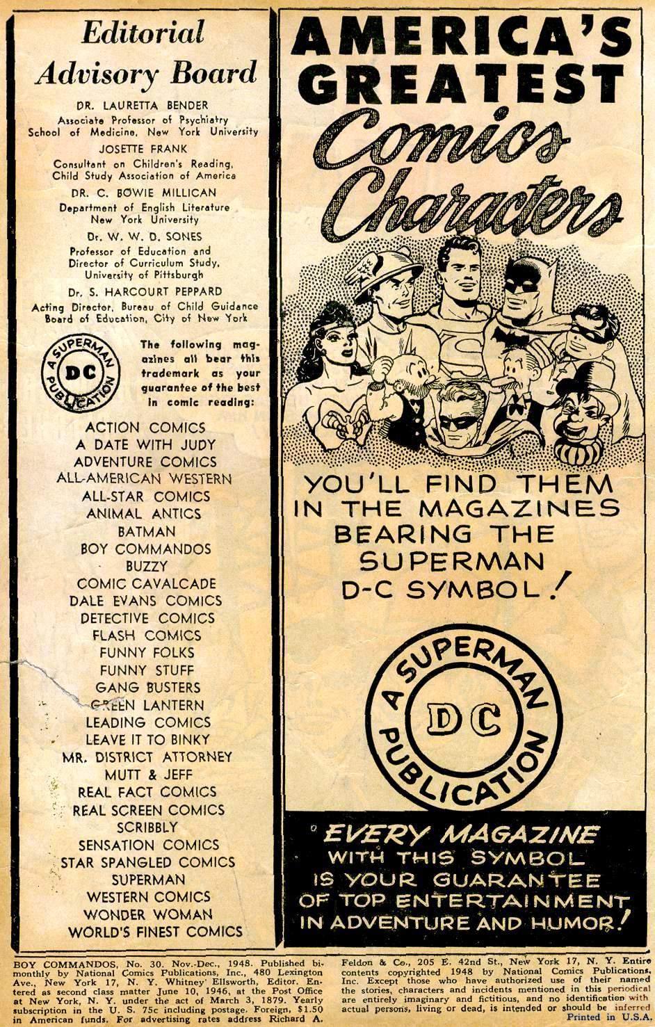 Read online Boy Commandos comic -  Issue #30 - 2