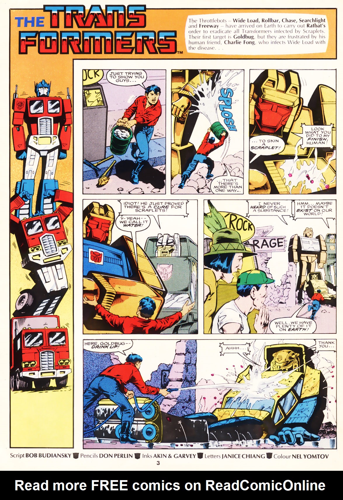 Read online The Transformers (UK) comic -  Issue #127 - 3