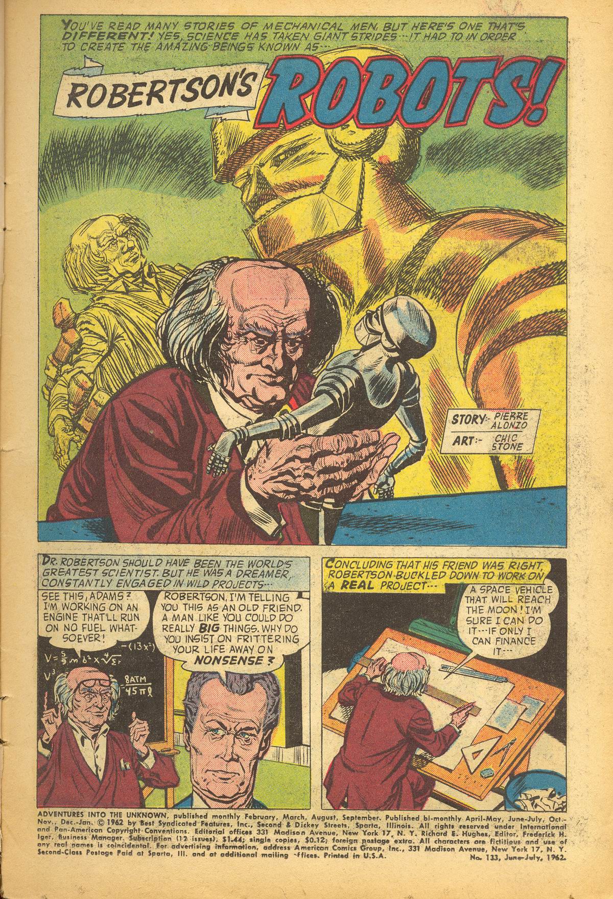 Read online Adventures Into The Unknown comic -  Issue #133 - 3