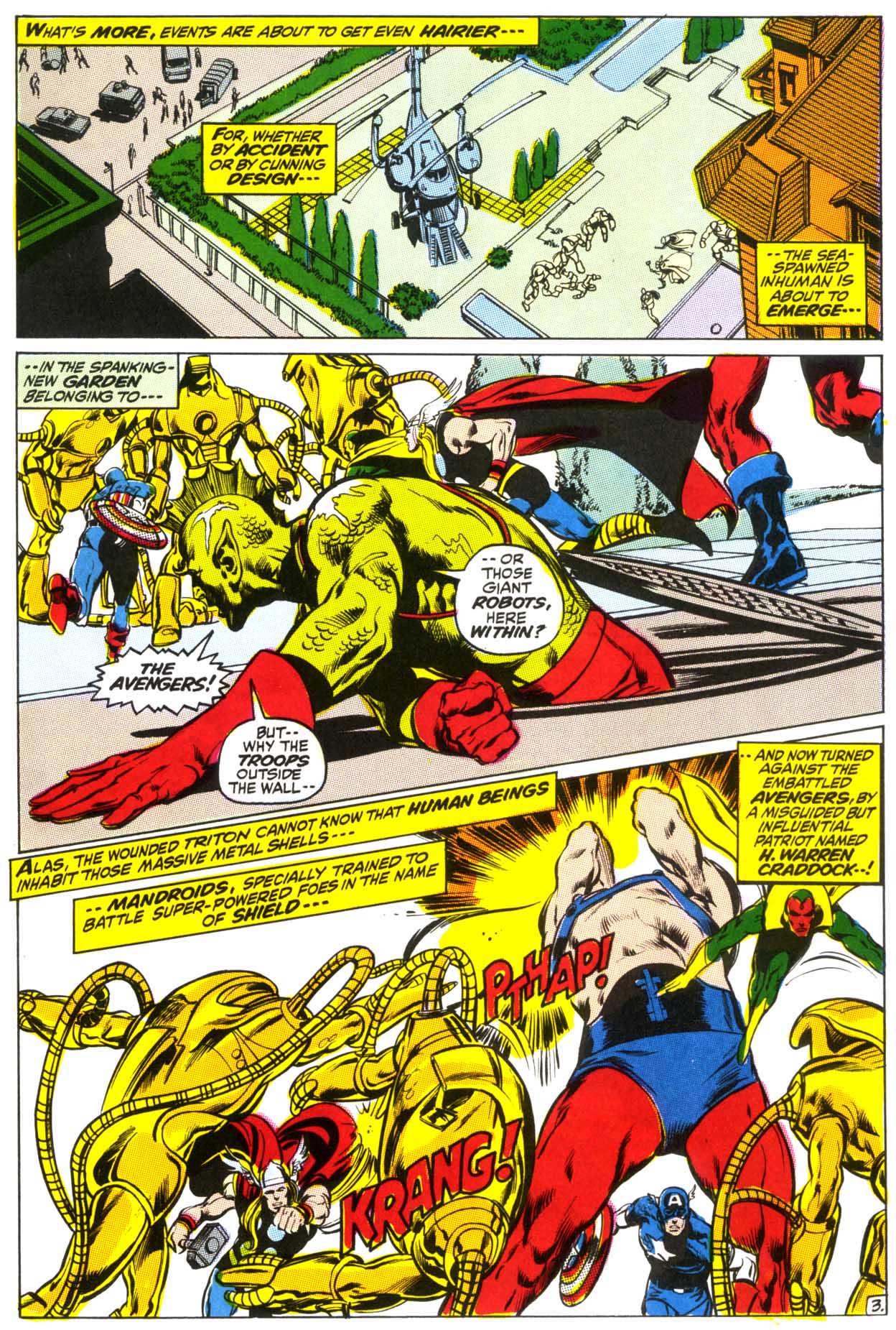 Read online The Avengers (1963) comic -  Issue #95 - 4