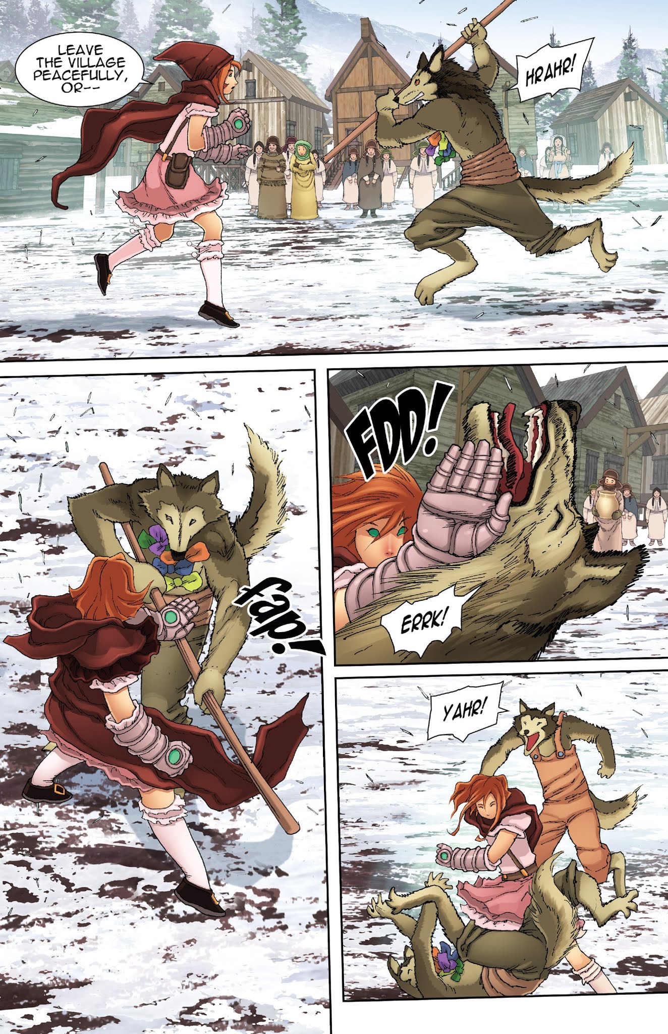 Read online Steampunk Red Riding Hood comic -  Issue # Full - 10