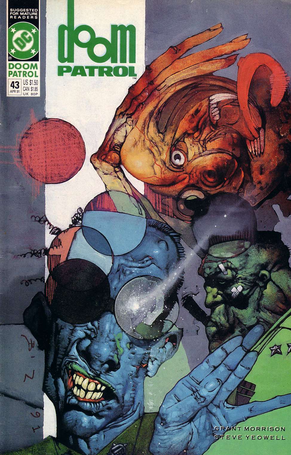 Read online Doom Patrol (1987) comic -  Issue #43 - 1