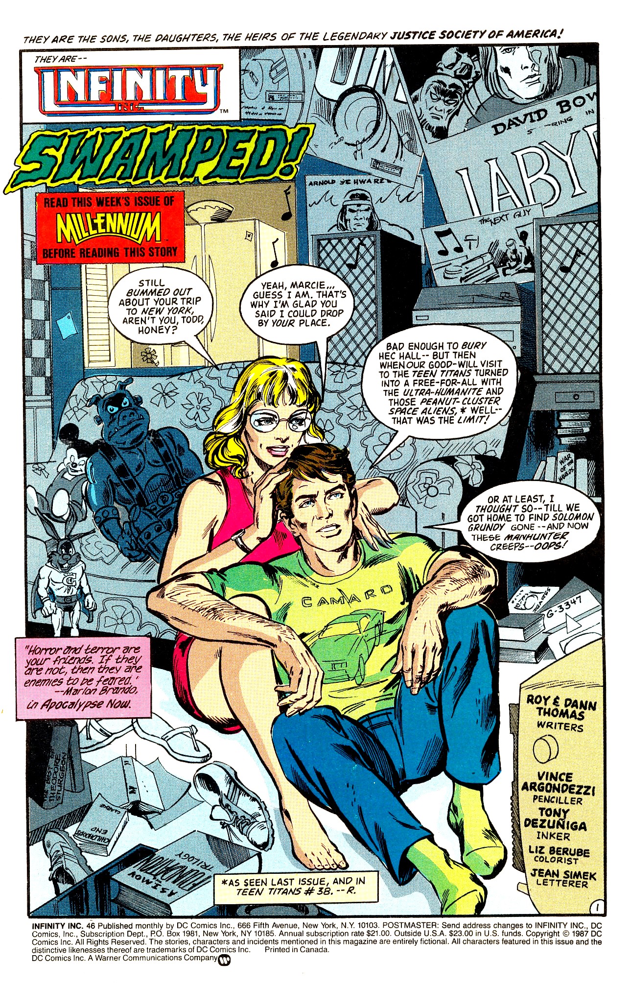 Read online Infinity Inc. (1984) comic -  Issue #46 - 3