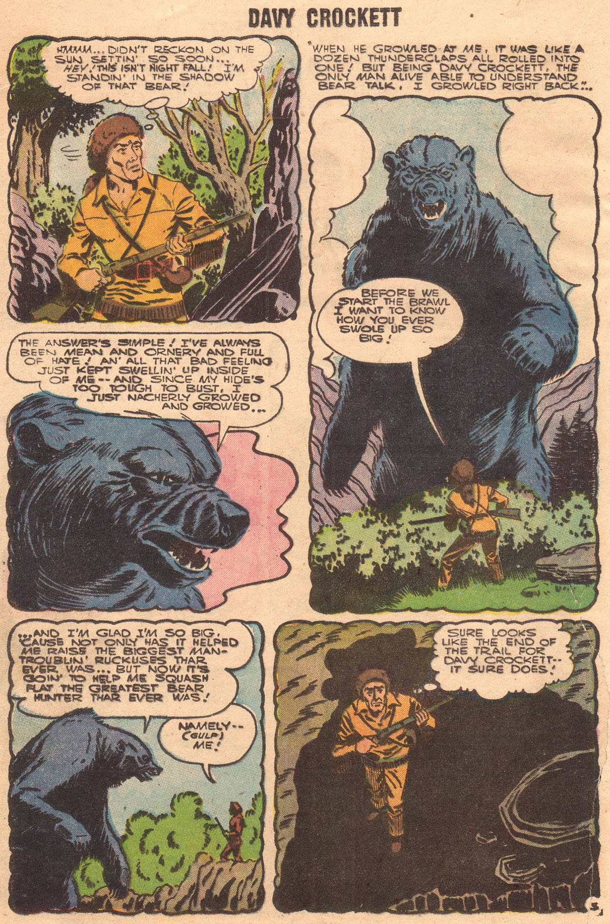 Read online Davy Crockett comic -  Issue #5 - 25