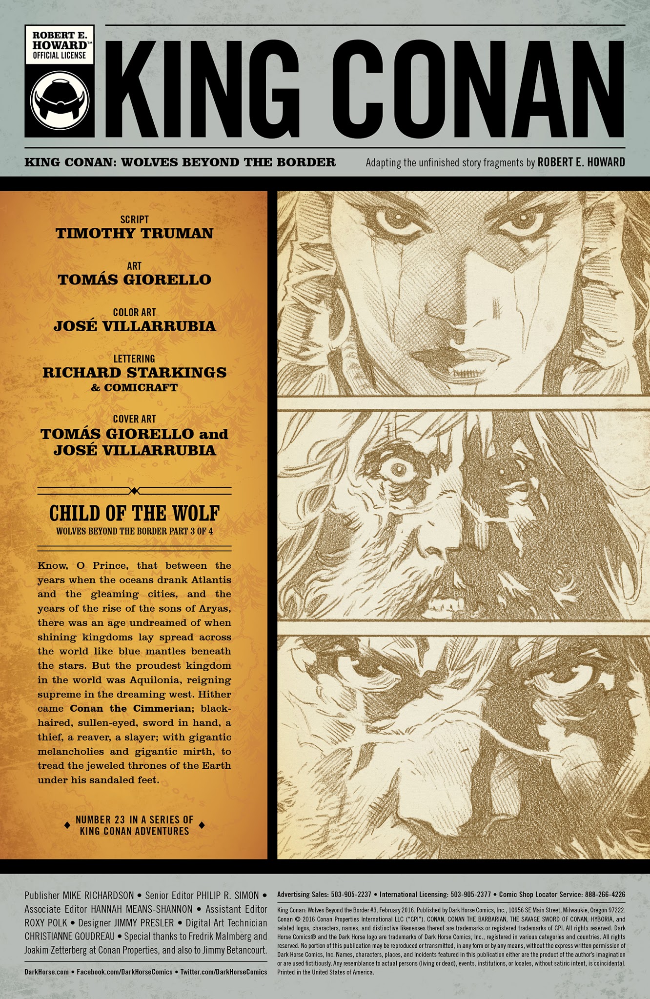 Read online King Conan: Wolves Beyond the Border comic -  Issue #3 - 2