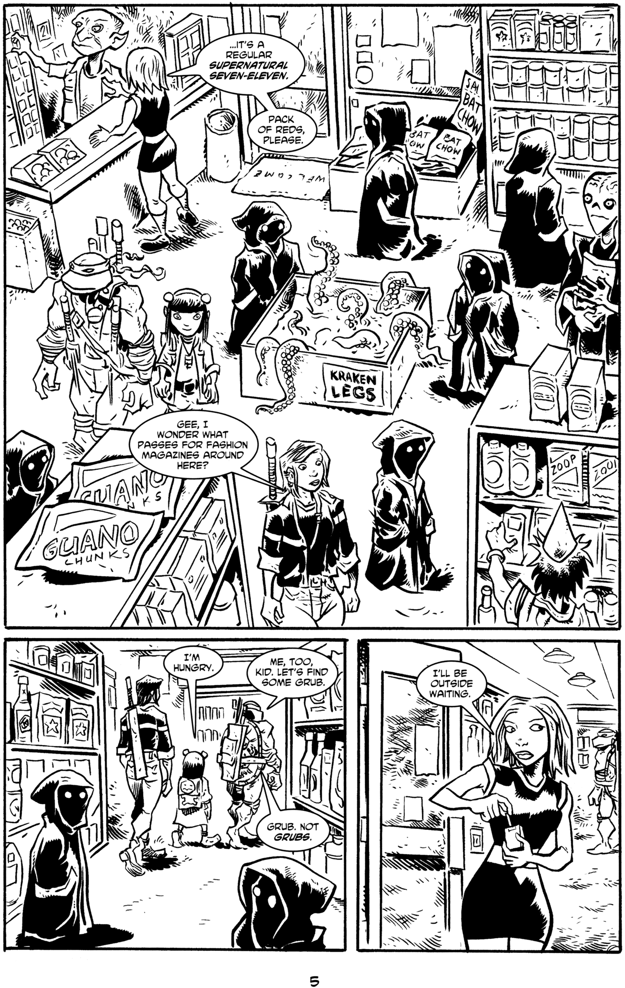 Read online Raphael Bad Moon Rising comic -  Issue #2 - 7