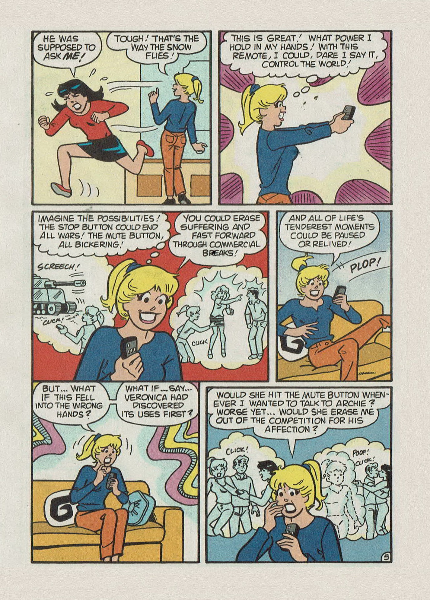Read online Betty and Veronica Digest Magazine comic -  Issue #165 - 89