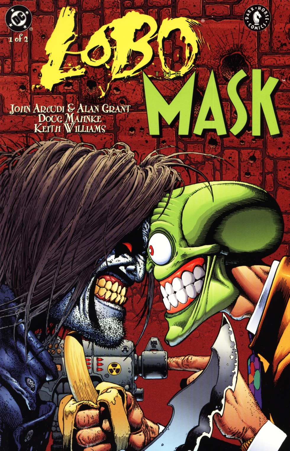 Read online Lobo/Mask comic -  Issue #1 - 1