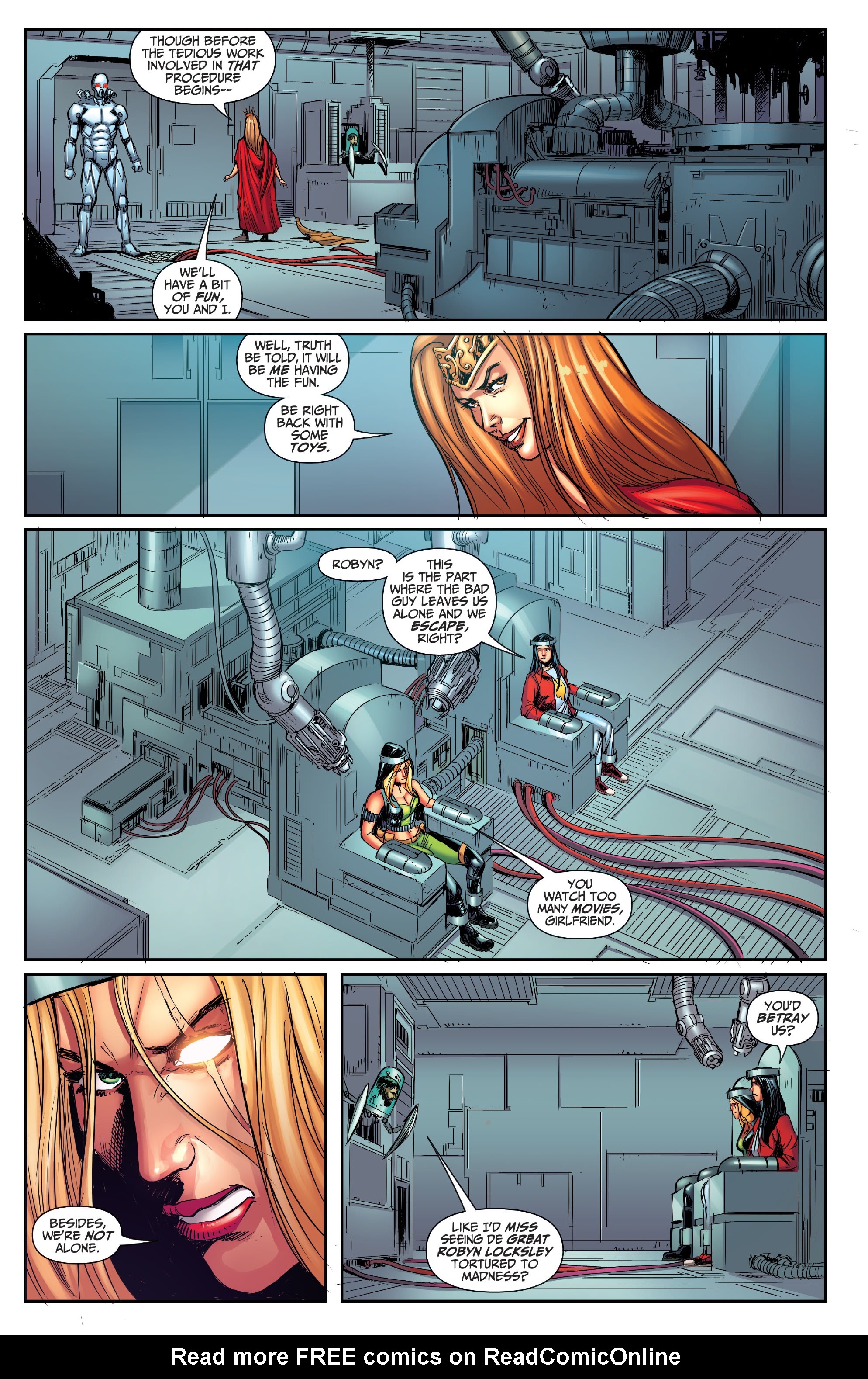 Read online Robyn Hood: Justice comic -  Issue #5 - 10