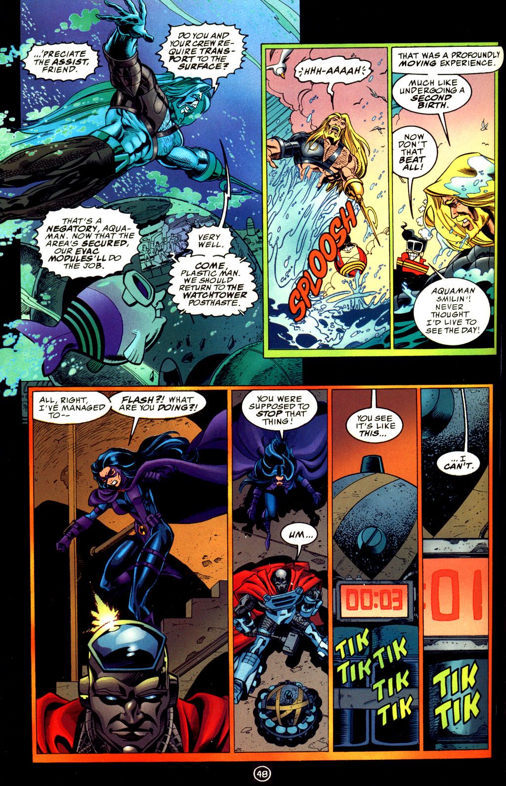 Read online JLA: Foreign Bodies comic -  Issue # Full - 48