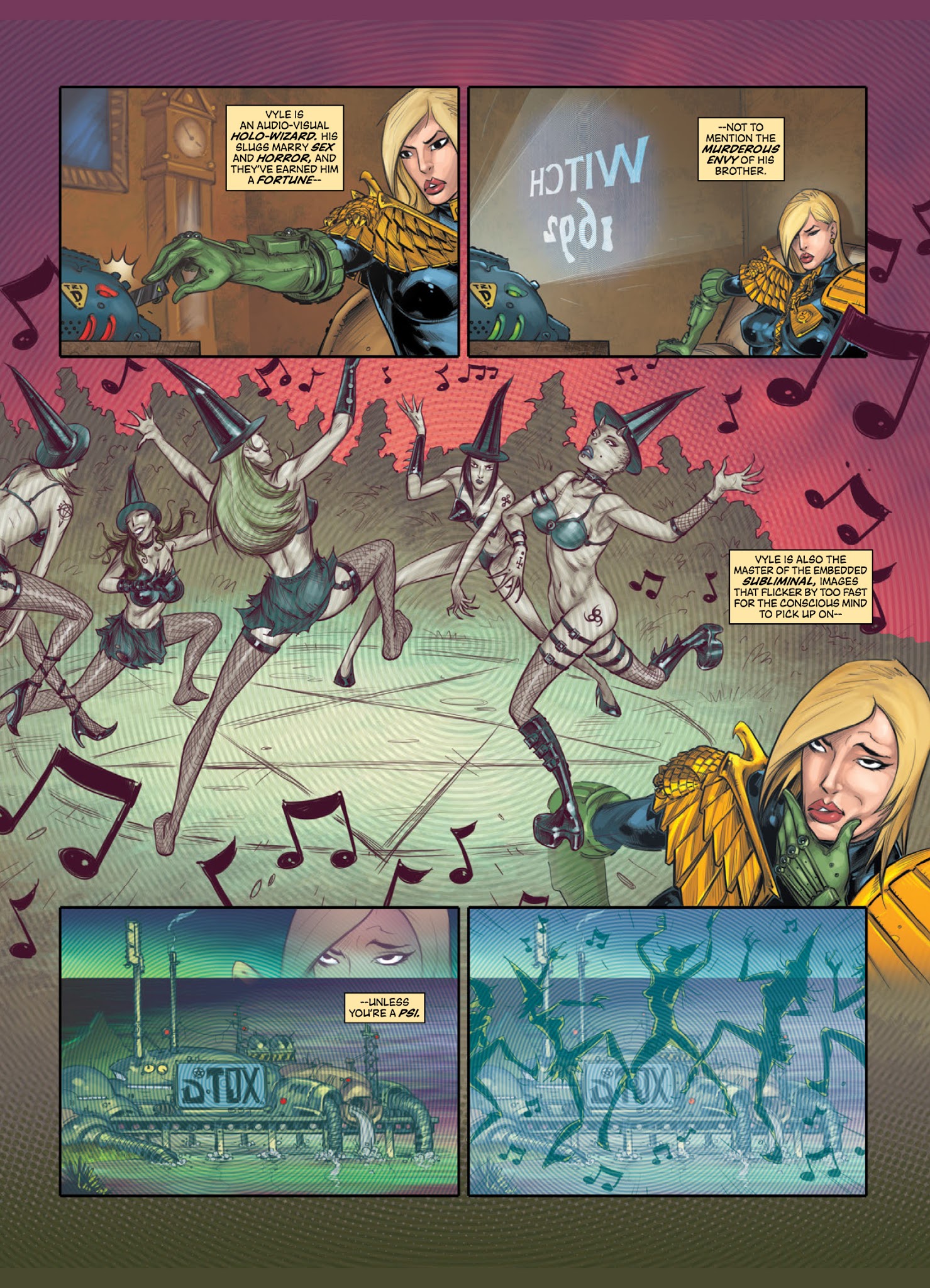 Read online Judge Anderson: The Psi Files comic -  Issue # TPB 5 - 168