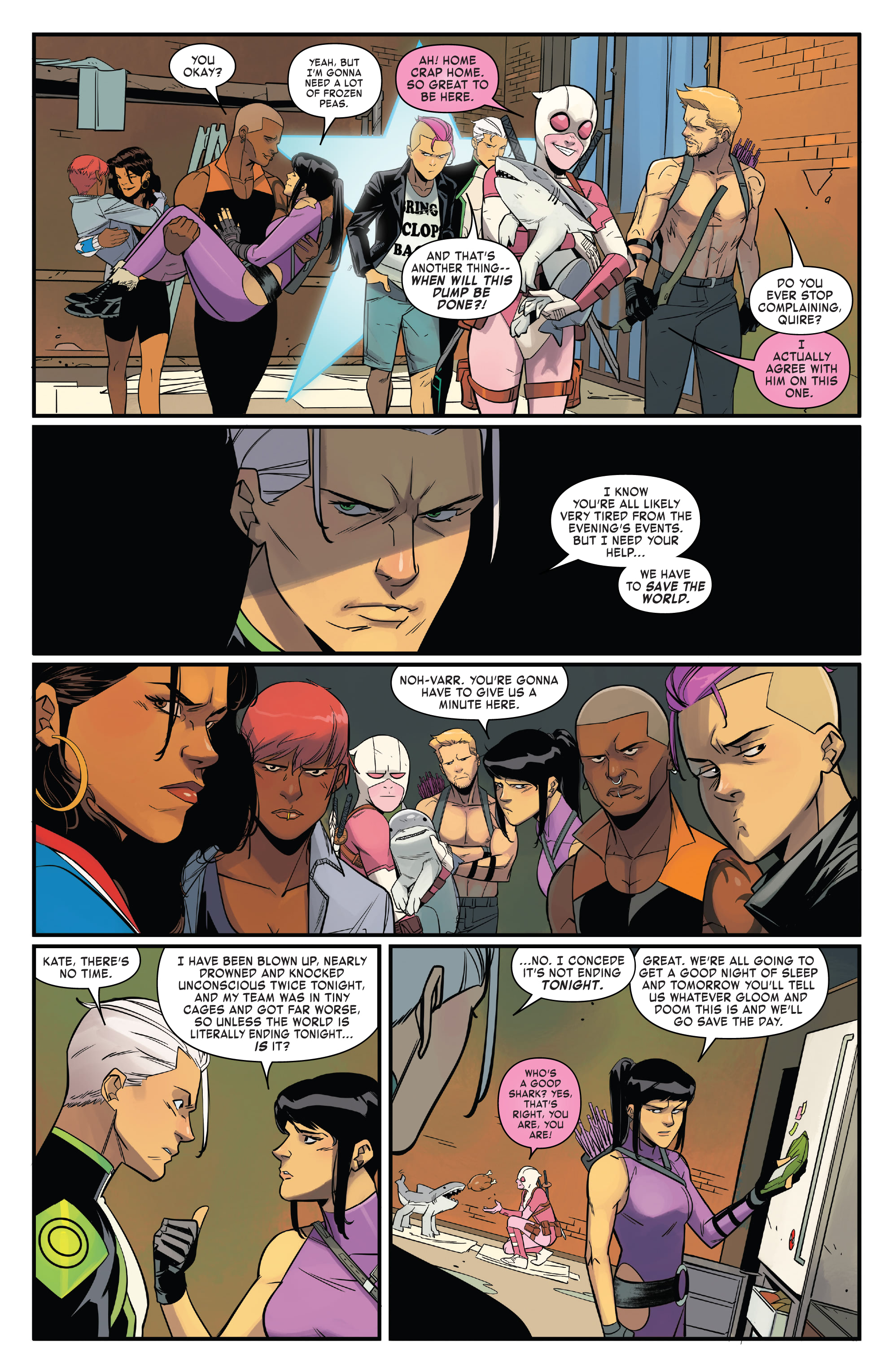 Read online Hawkeye: Team Spirit comic -  Issue # TPB (Part 1) - 59