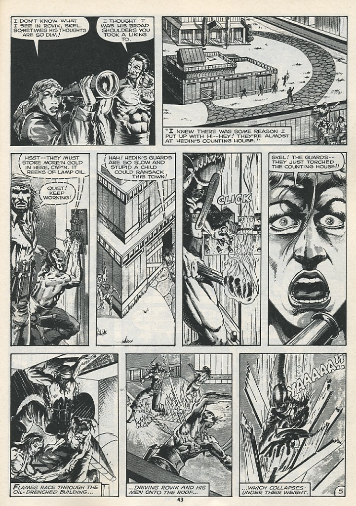 Read online The Savage Sword Of Conan comic -  Issue #177 - 45