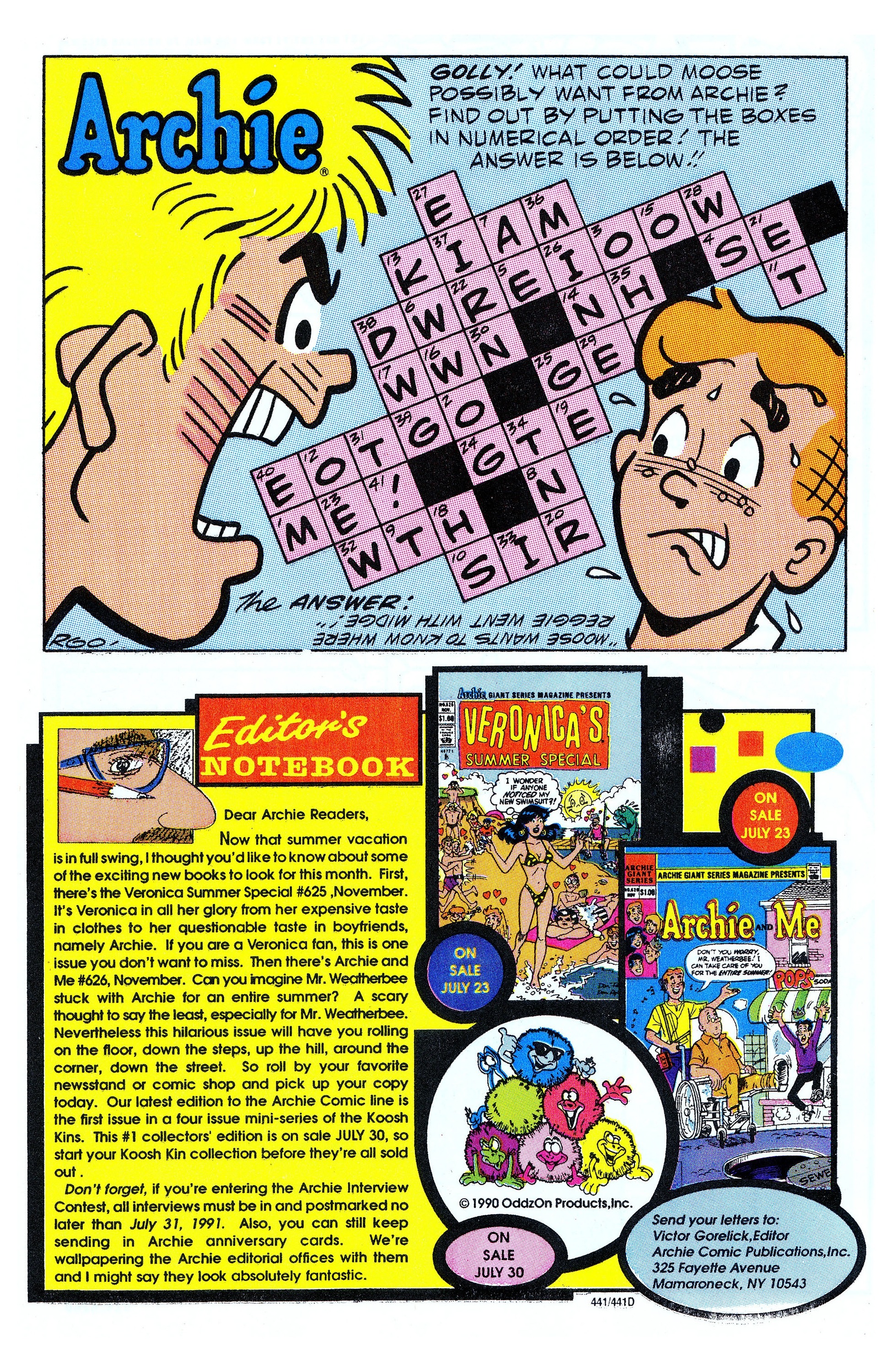 Read online Archie (1960) comic -  Issue #392 - 9