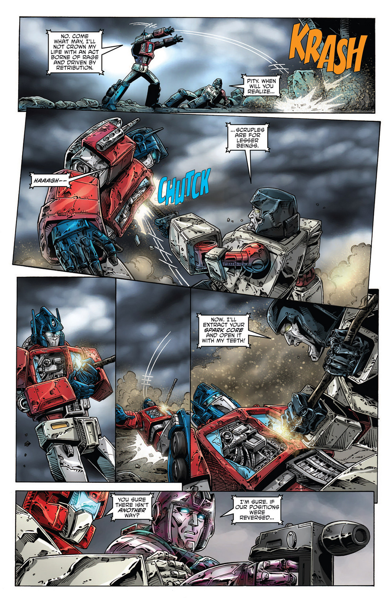 Read online The Transformers: Regeneration One comic -  Issue #85 - 21