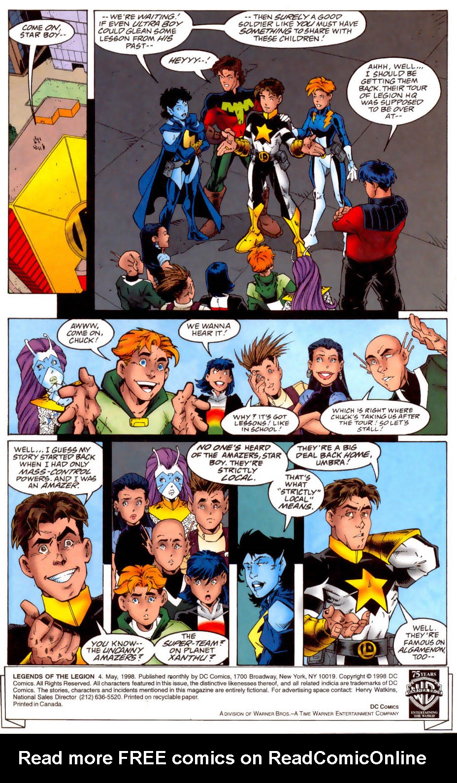 Read online Legends of the Legion comic -  Issue #4 - 2
