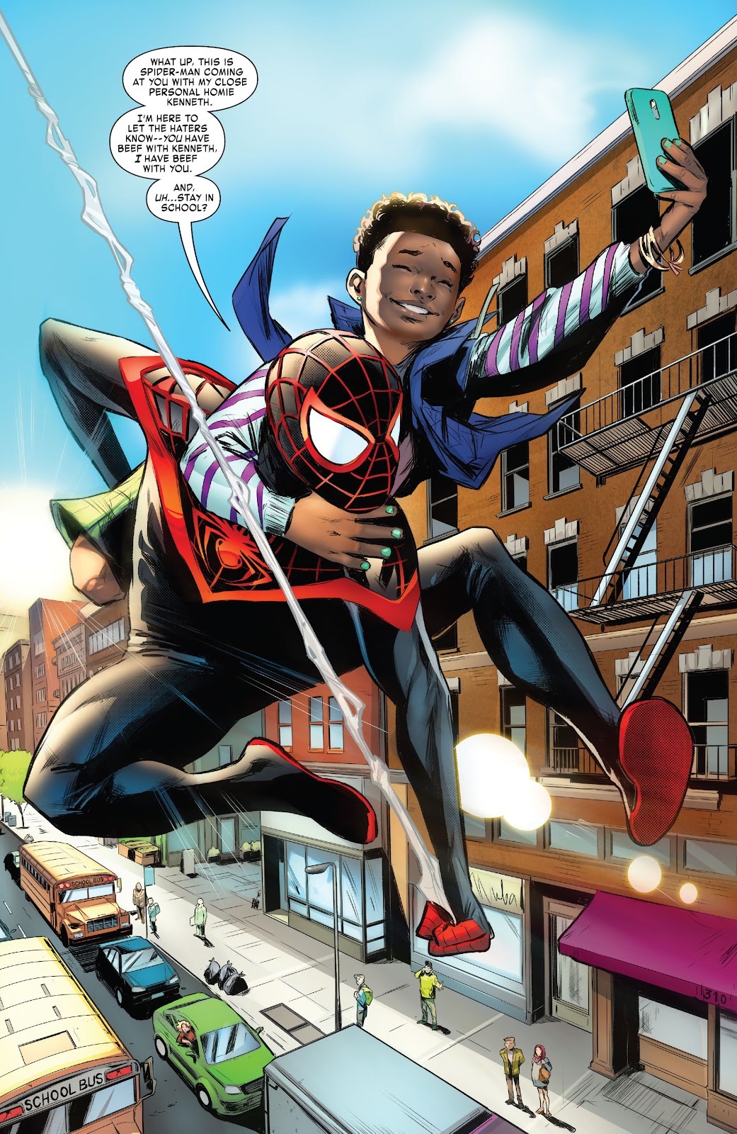 Miles Morales: Spider-Man issue 17 - Page 7