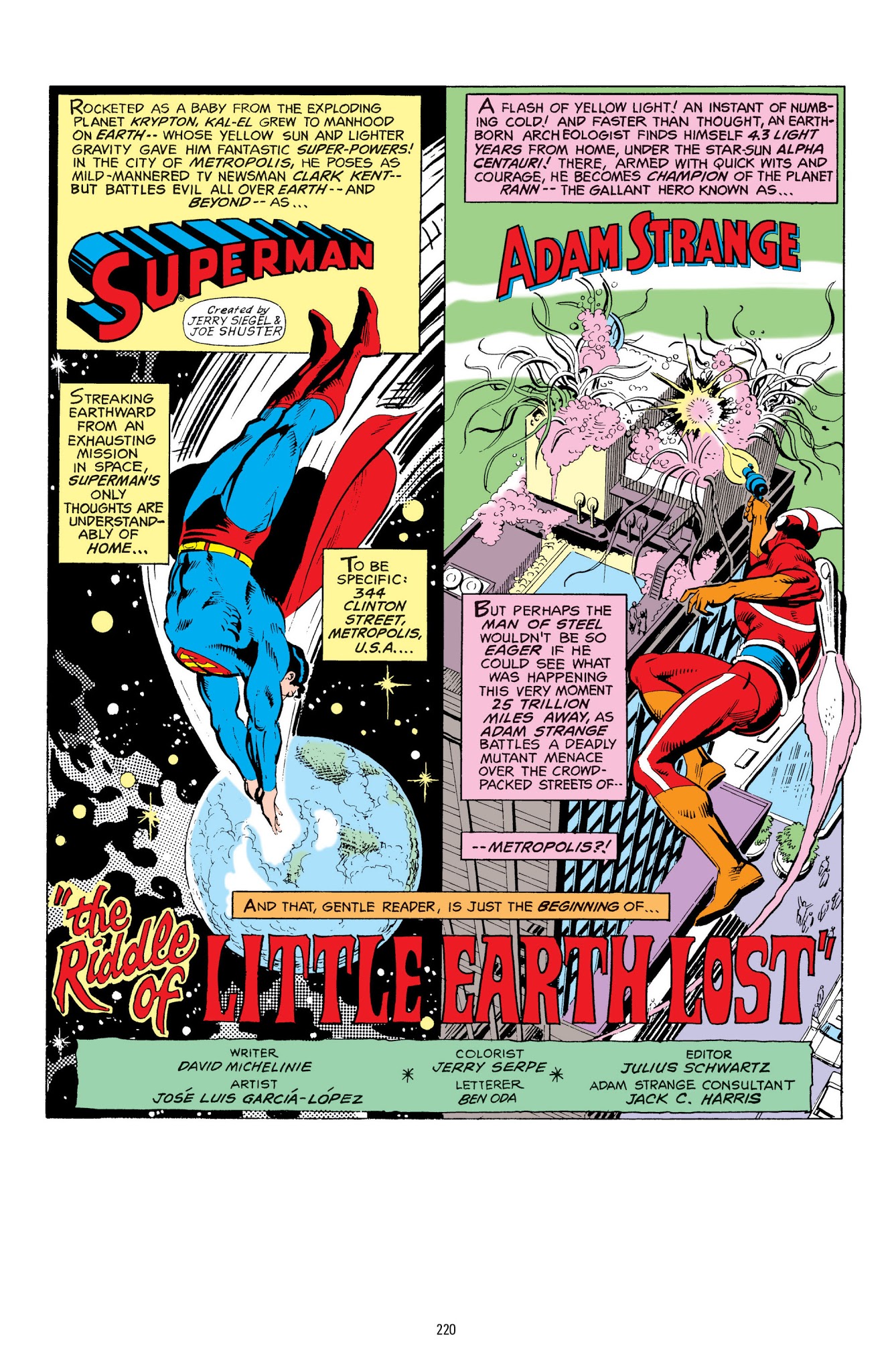 Read online Adventures of Superman: José Luis García-López comic -  Issue # TPB - 208