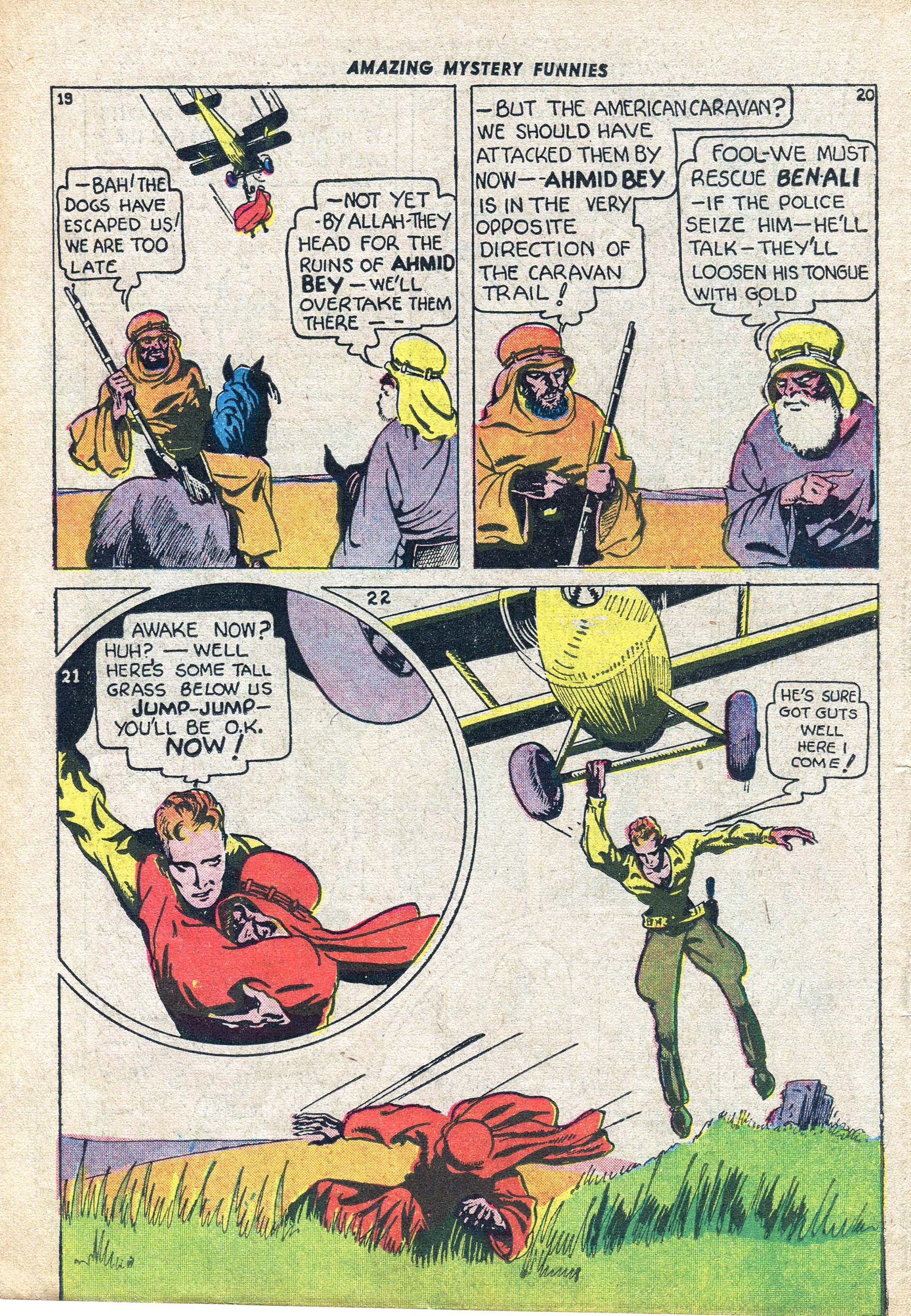 Read online Amazing Mystery Funnies comic -  Issue #2 - 32