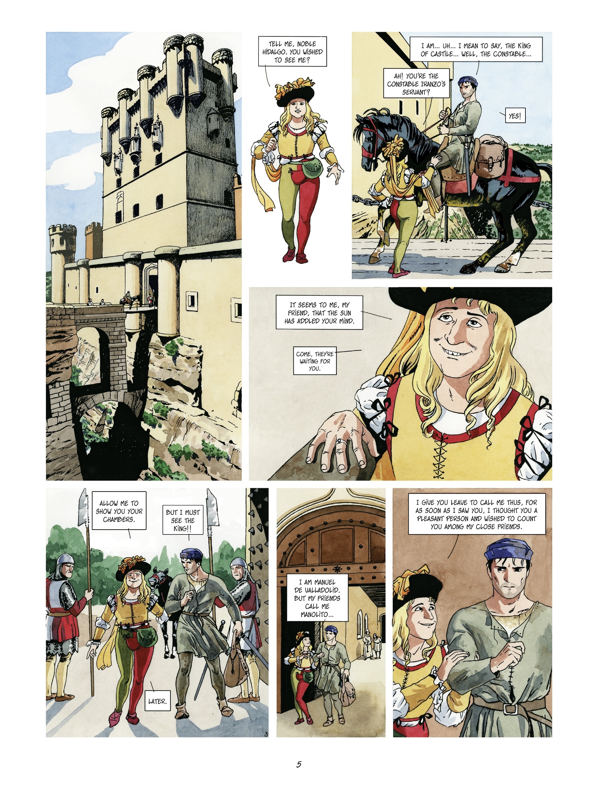 Read online In Search of the Unicorn comic -  Issue #1 - 5