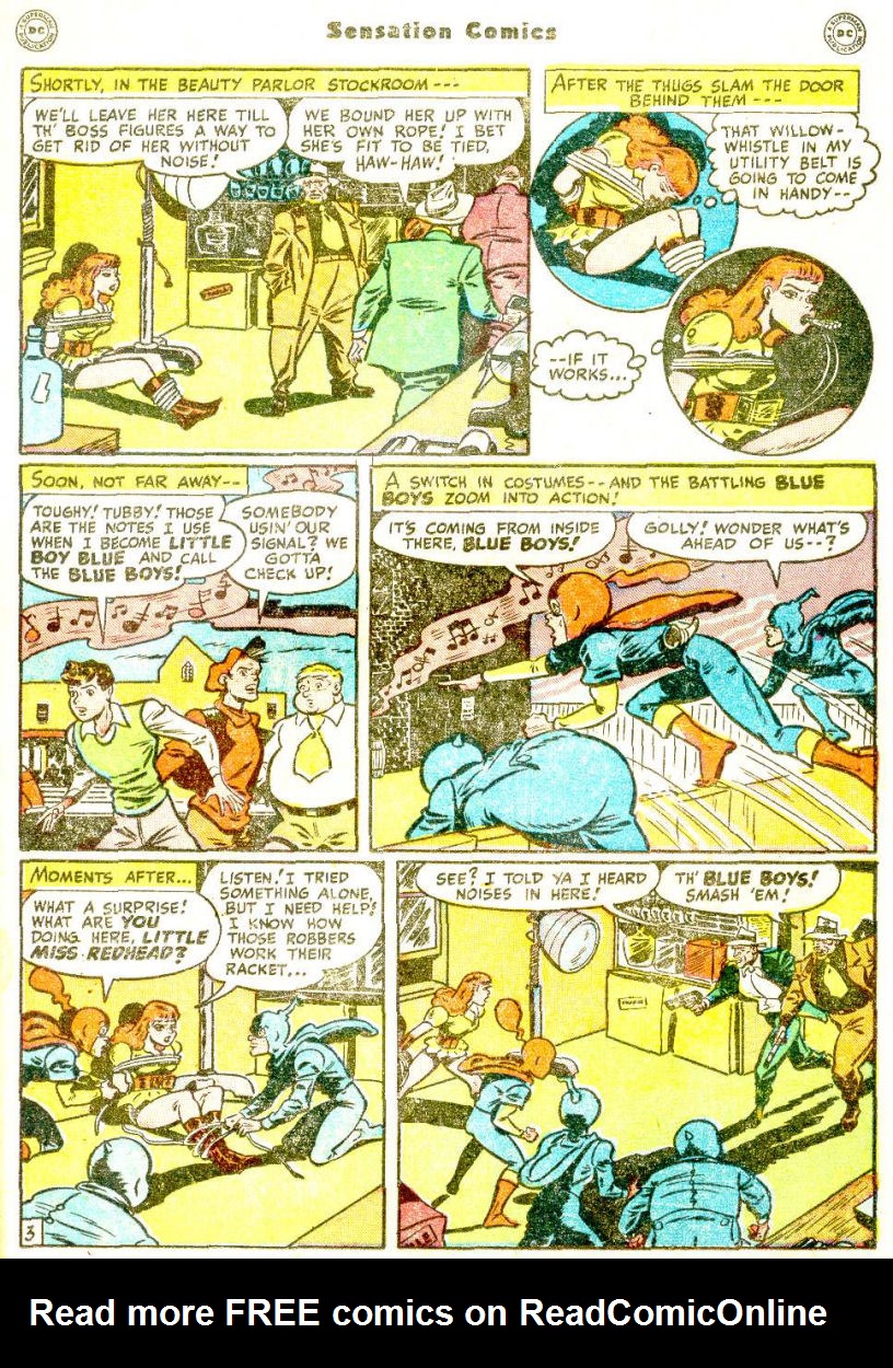 Read online Sensation (Mystery) Comics comic -  Issue #77 - 19