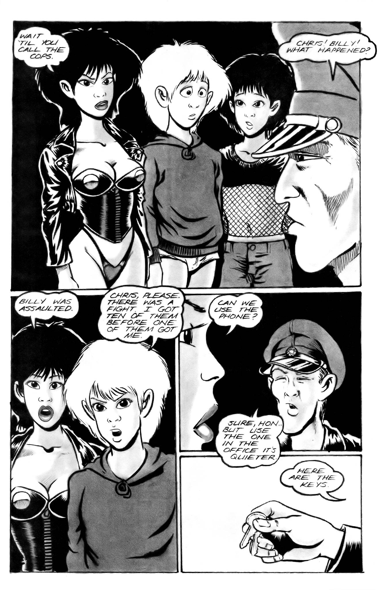 Read online Leather & Lace (1989) comic -  Issue #9 - 25