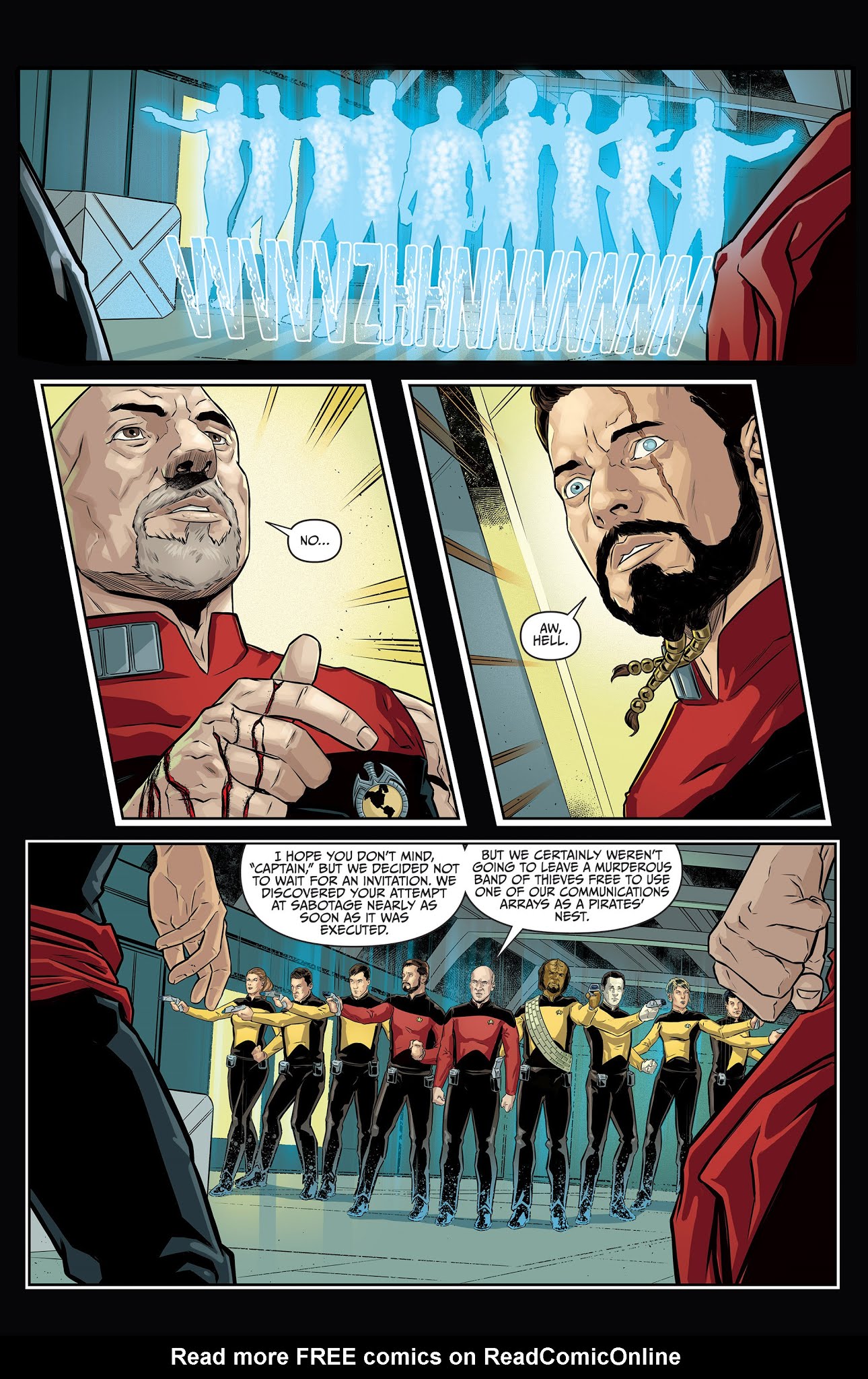 Read online Star Trek: The Next Generation: Through the Mirror comic -  Issue #4 - 17