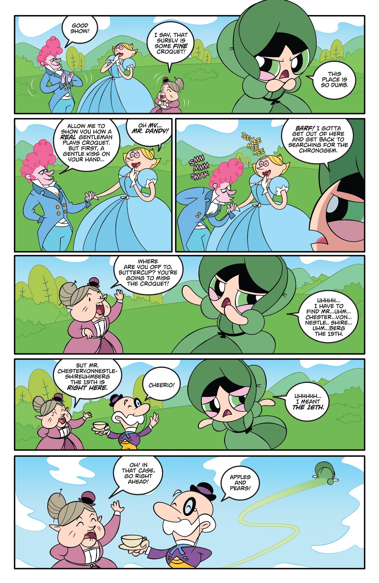 Read online Powerpuff Girls: The Time Tie comic -  Issue #3 - 8