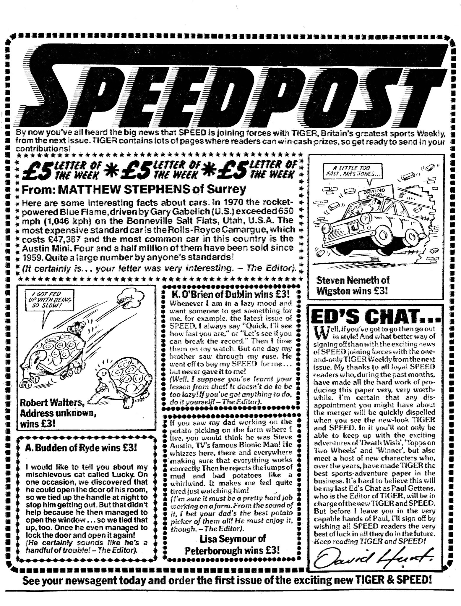 Read online Speed comic -  Issue #31 - 13