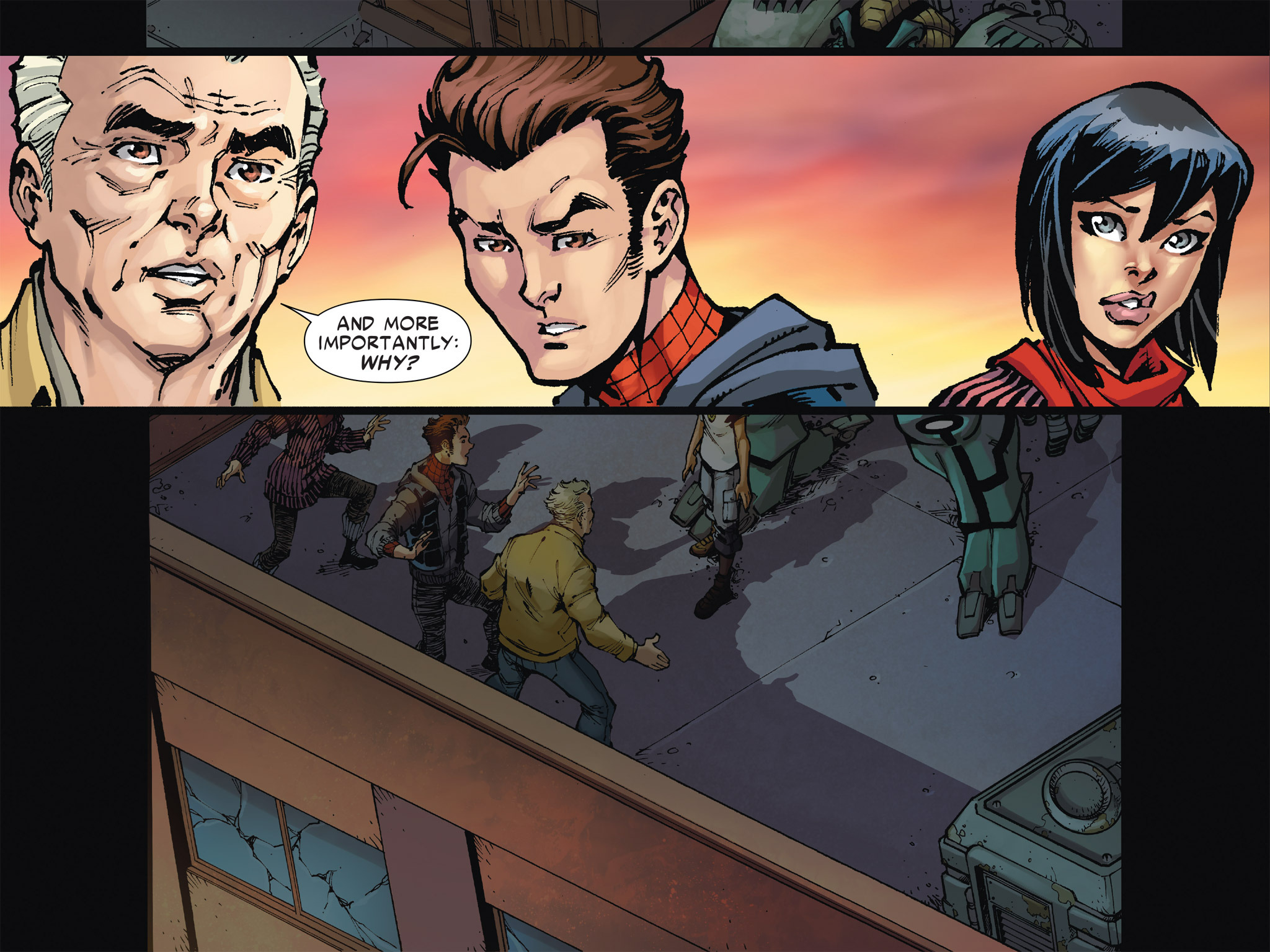 Read online The Amazing Spider-Man & Silk: The Spider(fly) Effect (Infinite Comics) comic -  Issue #6 - 4