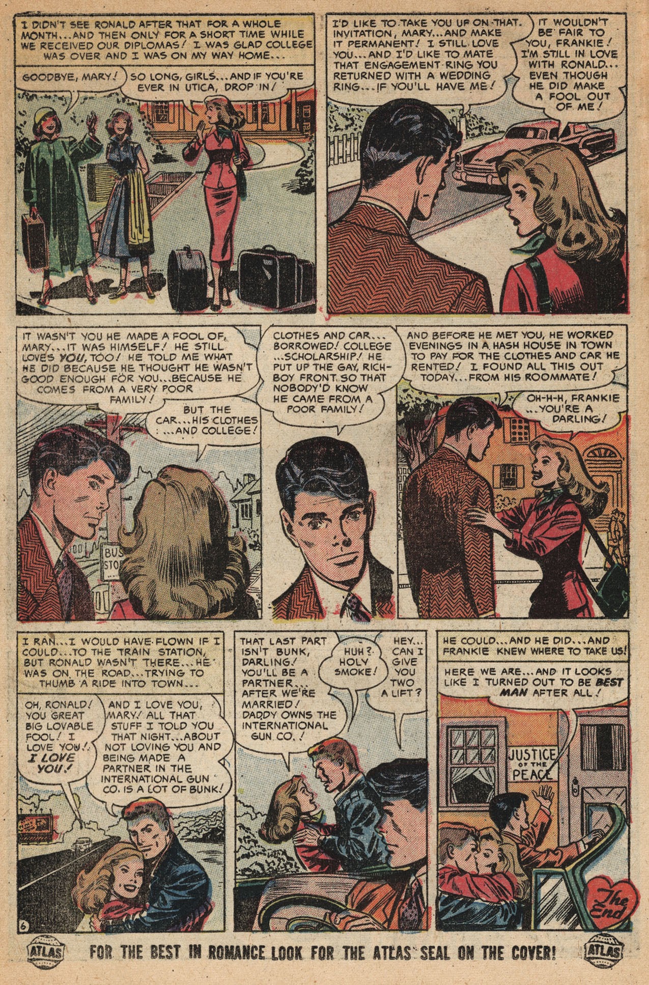 Read online Secret Story Romances comic -  Issue #1 - 16