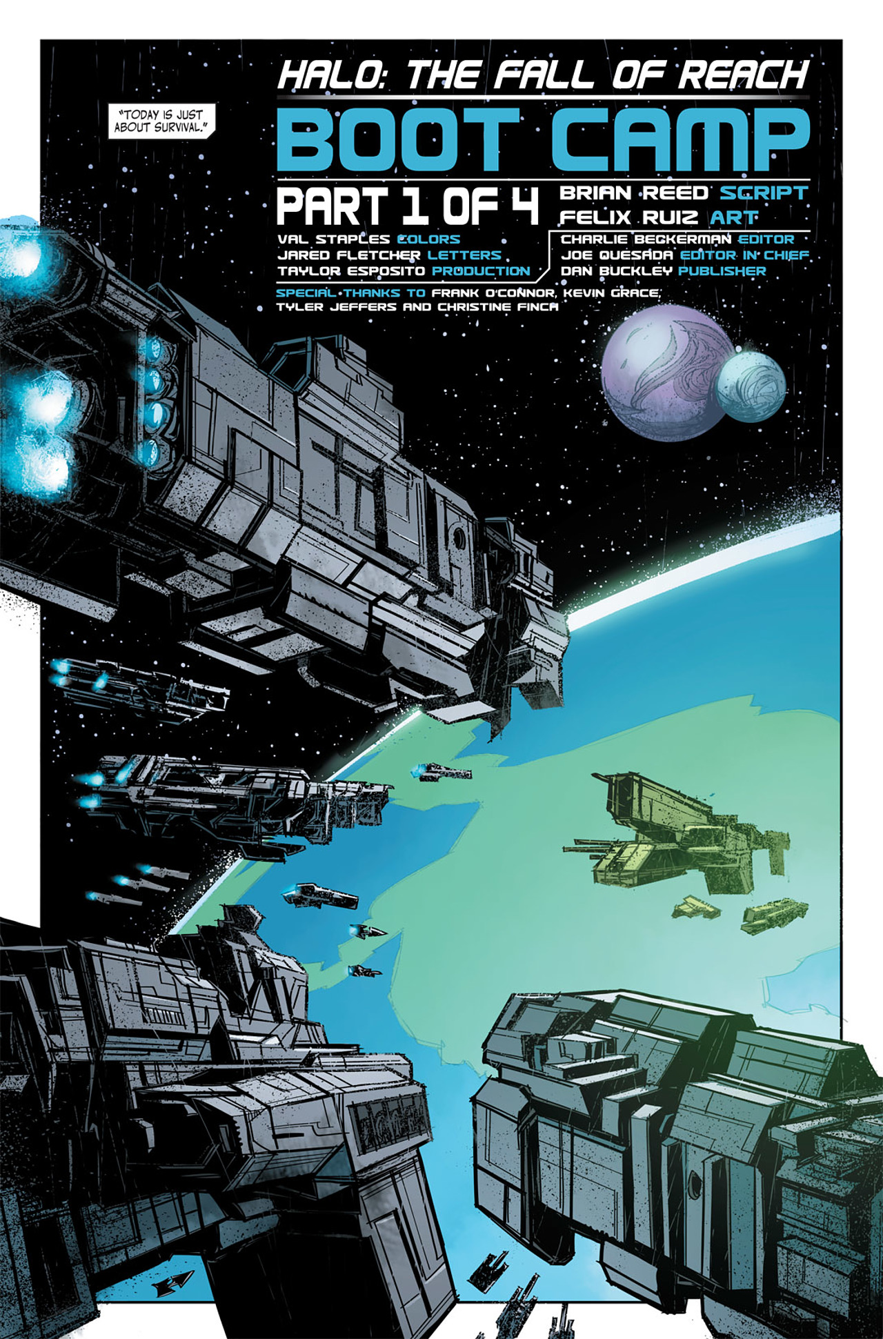 Read online Halo: Fall Of Reach - Boot Camp comic -  Issue # Full - 9
