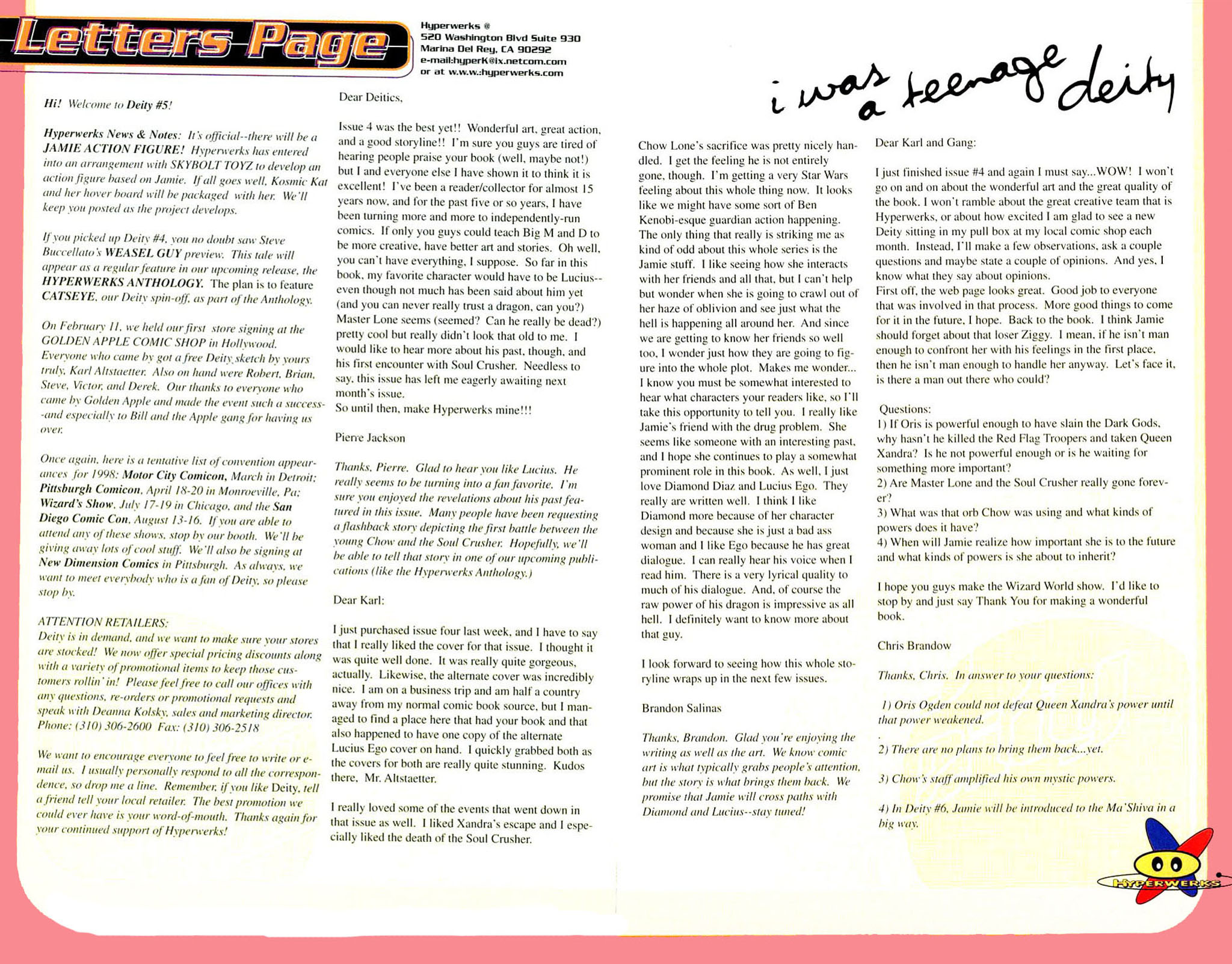 Read online Deity comic -  Issue #5 - 20