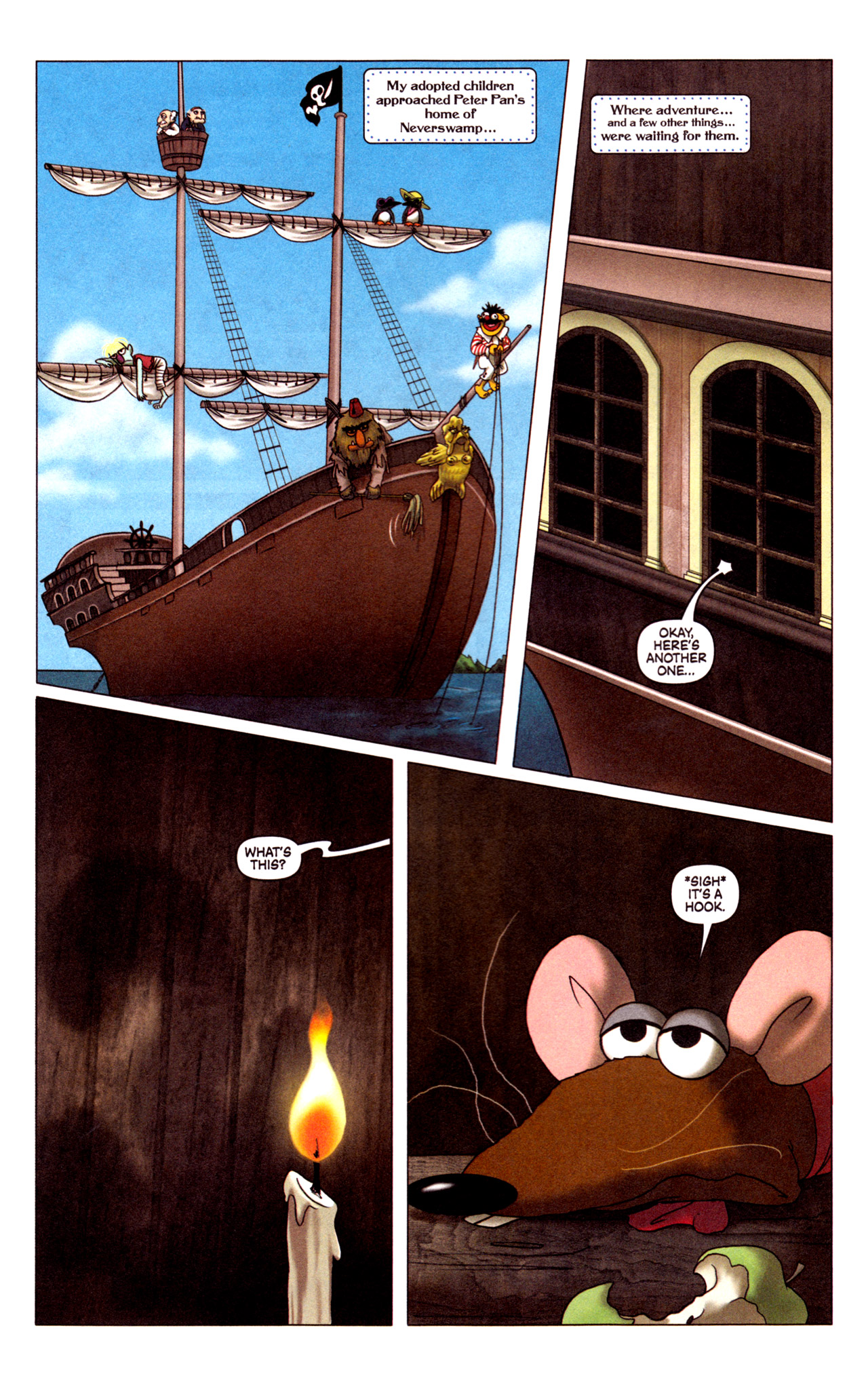 Read online Muppet Peter Pan comic -  Issue #2 - 4