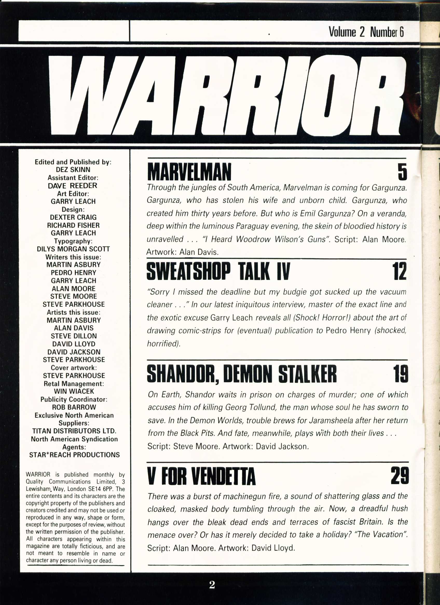 Warrior Issue #18 #19 - English 2