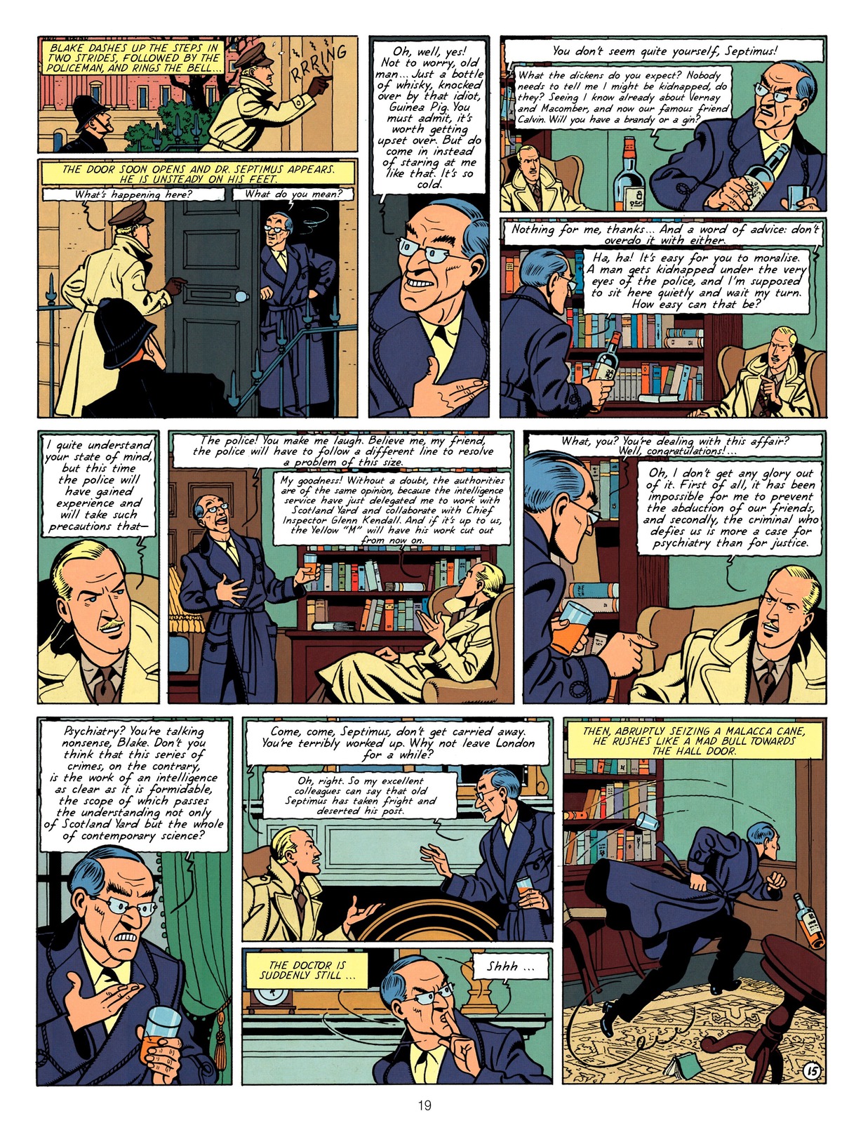 Read online Blake & Mortimer comic -  Issue #1 - 21