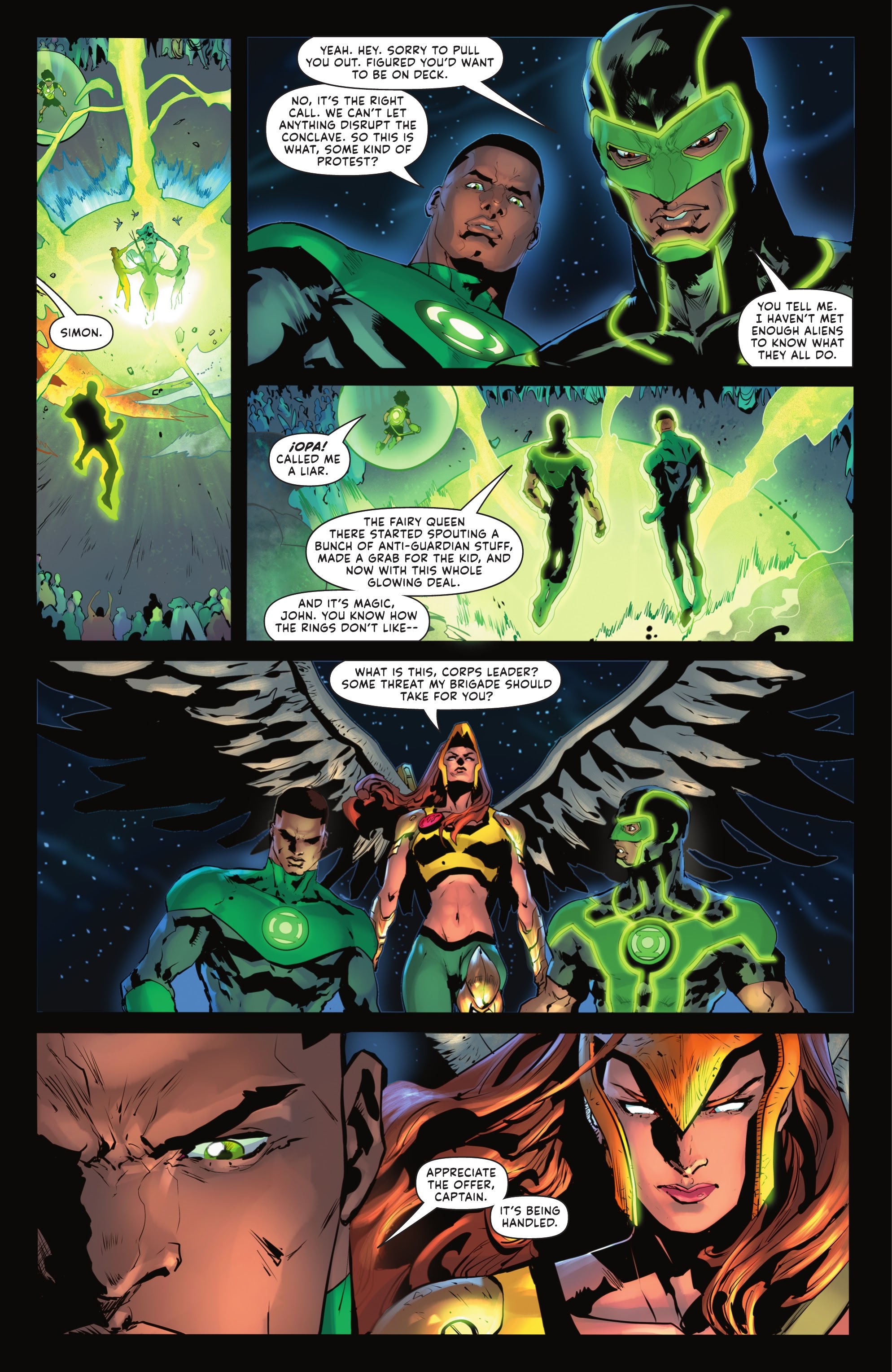 Read online Green Lantern (2021) comic -  Issue #1 - 19
