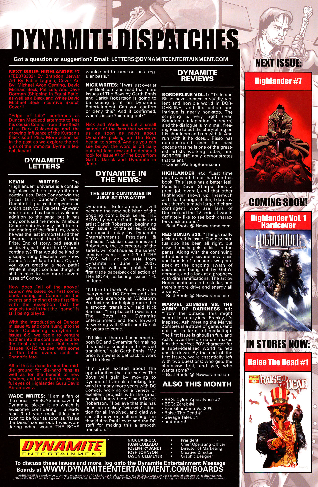 Read online Highlander comic -  Issue #6 - 32