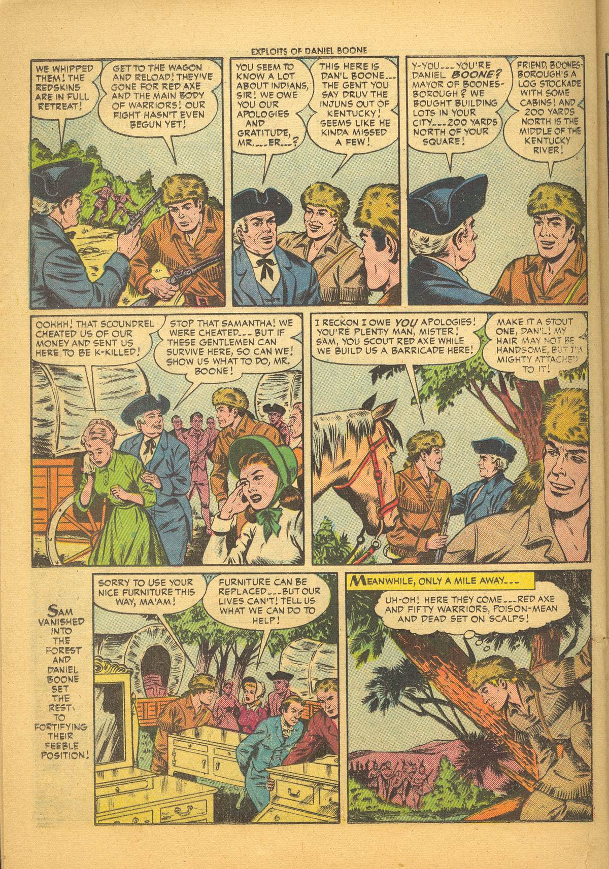 Read online Exploits of Daniel Boone comic -  Issue #4 - 24