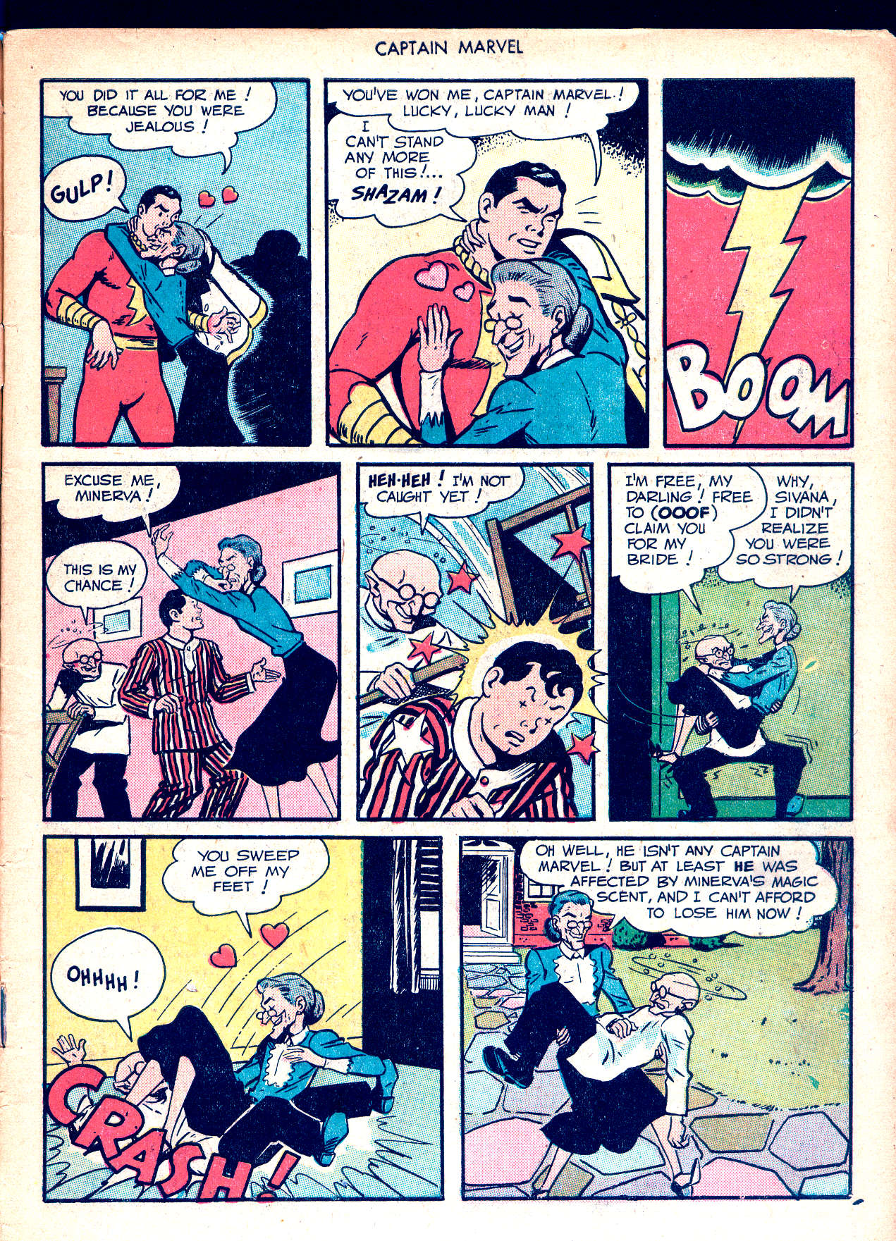 Read online Captain Marvel Adventures comic -  Issue #82 - 7
